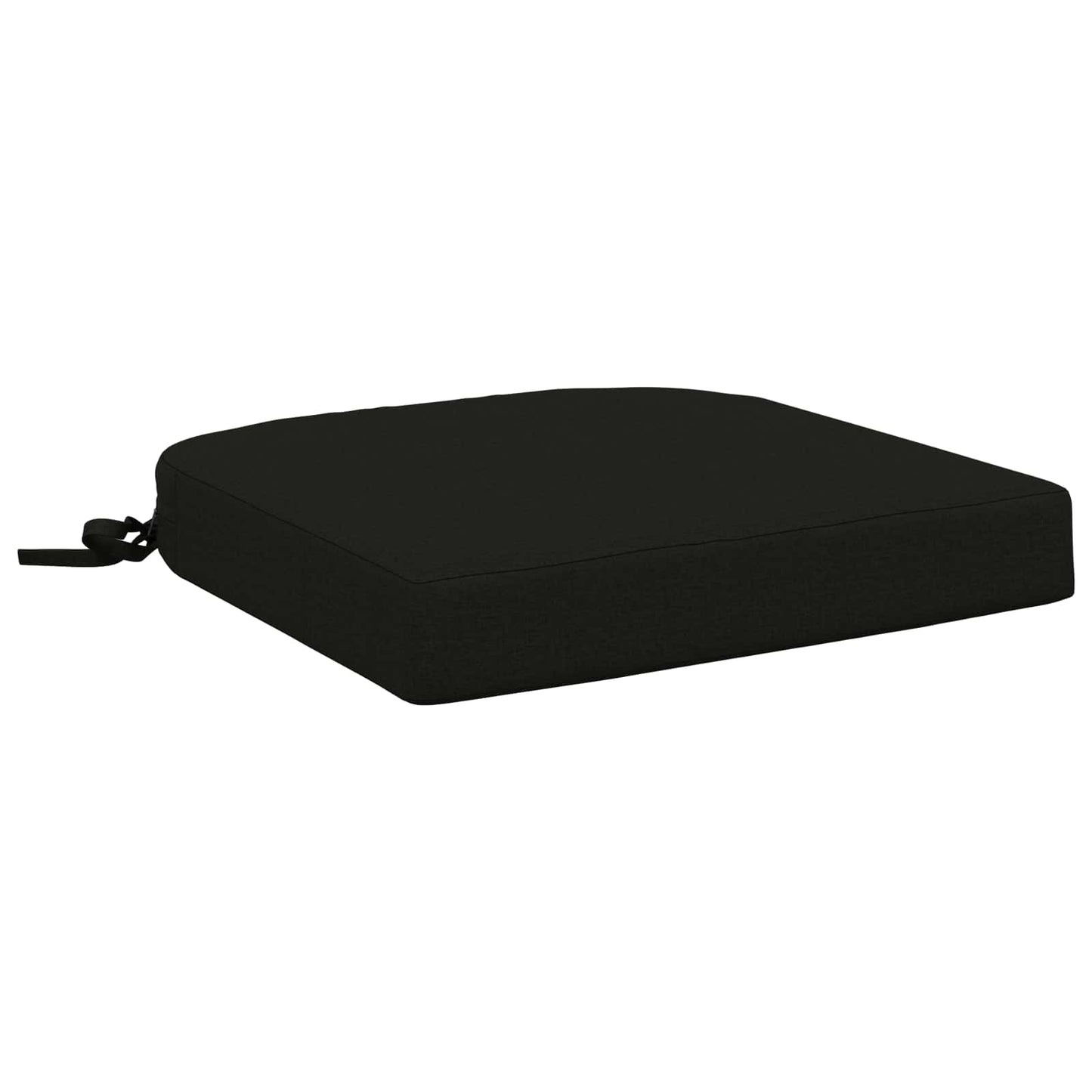 1-Piece Seat Cushion SOEST 100% Polyester Black 45 x 45 x 7 cm