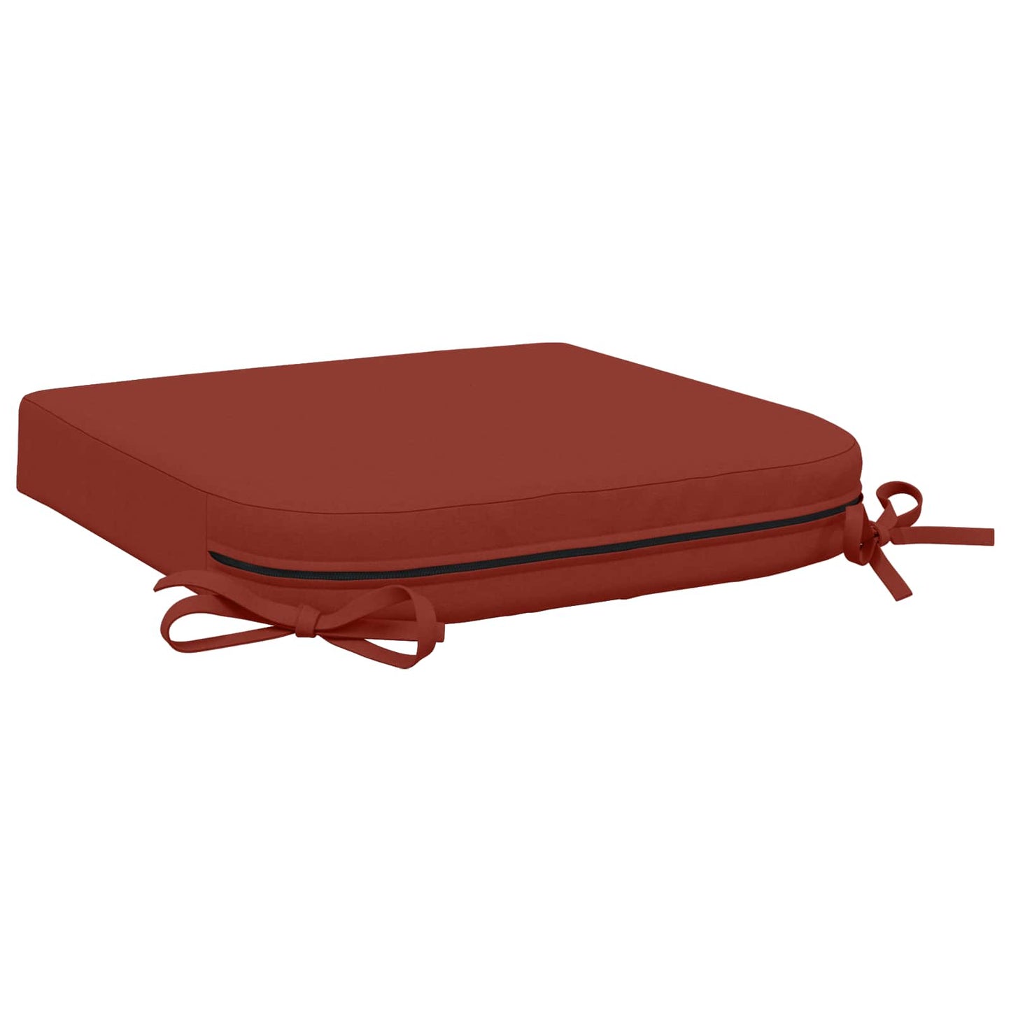 1-Piece Seat Cushion SOEST 100% Polyester Red 45 x 45 x 7 cm