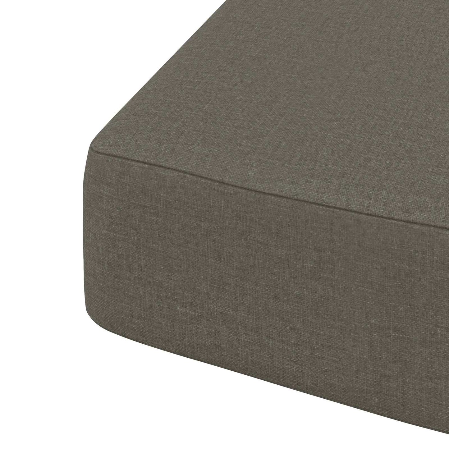 1-Piece Seat Cushion SOEST 100% Polyester Grey 45 x 45 x 7 cm
