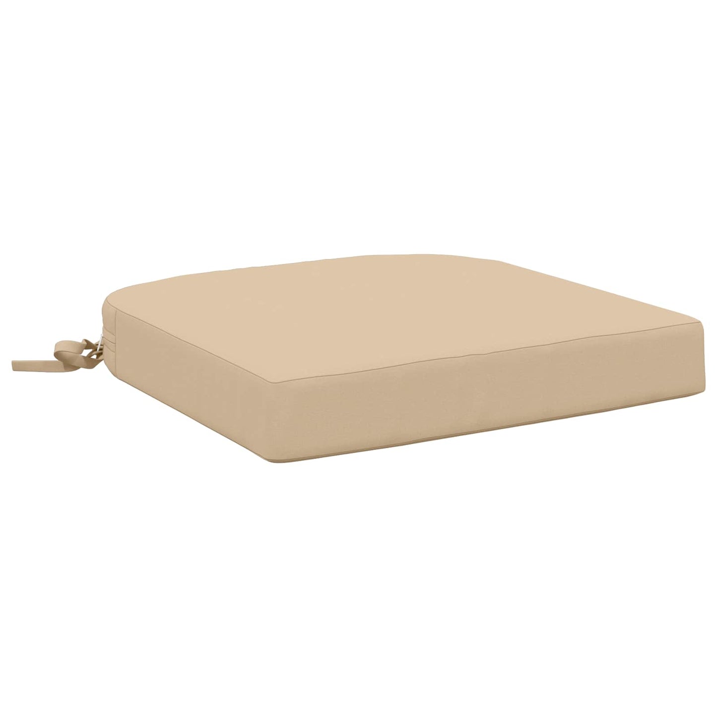 1-Piece Seat Cushion SOEST 100% Polyester Cream 45 x 45 x 7 cm