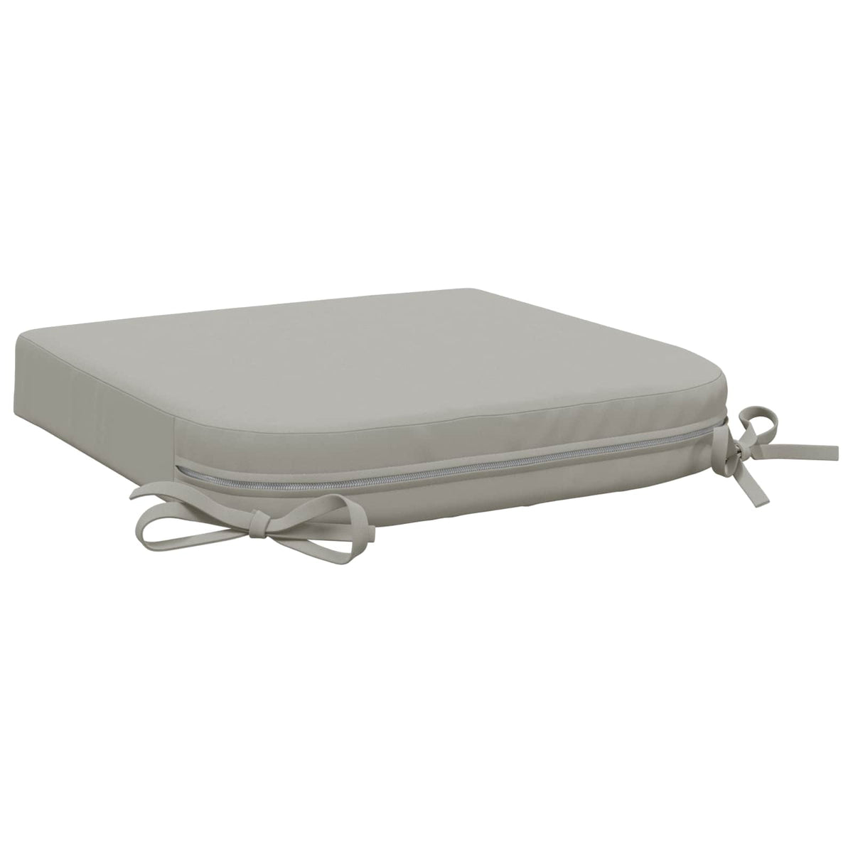 1-Piece Seat Cushion SOEST 100% Polyester Grey 45 x 45 x 7 cm