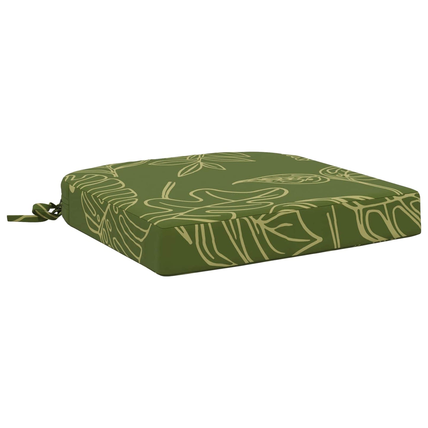 1-Piece Seat Cushion SOEST 100% Polyester Leaf Design