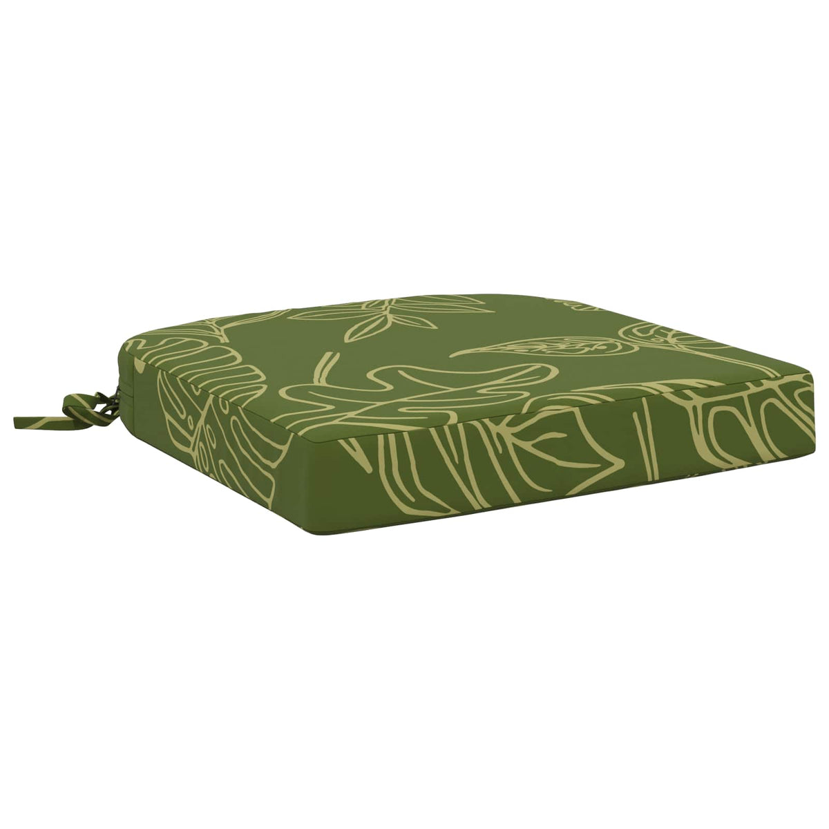 1-Piece Seat Cushion SOEST 100% Polyester Leaf Design