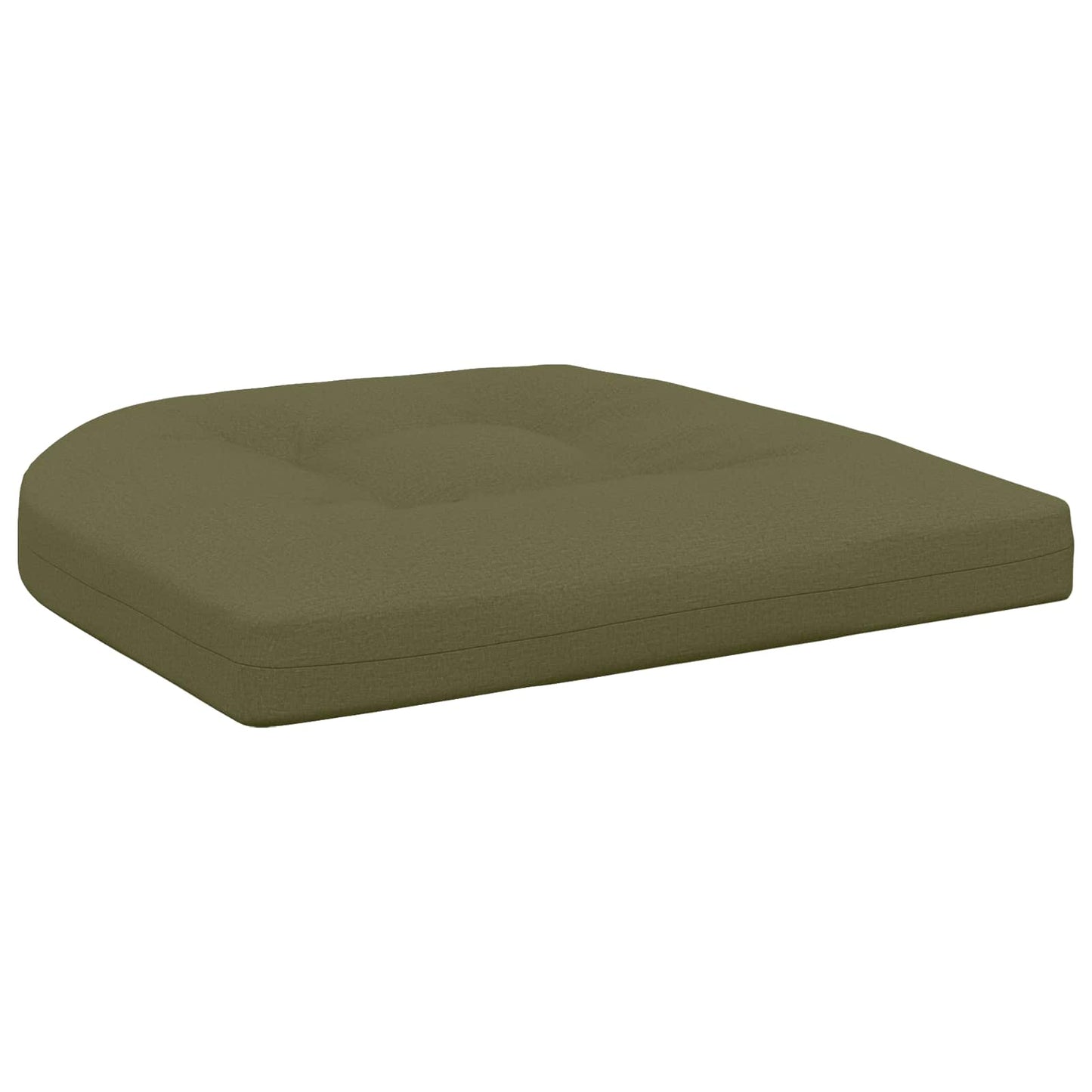 4-Piece Seat Cushions 4 pcs 100% Polyester Olive Green