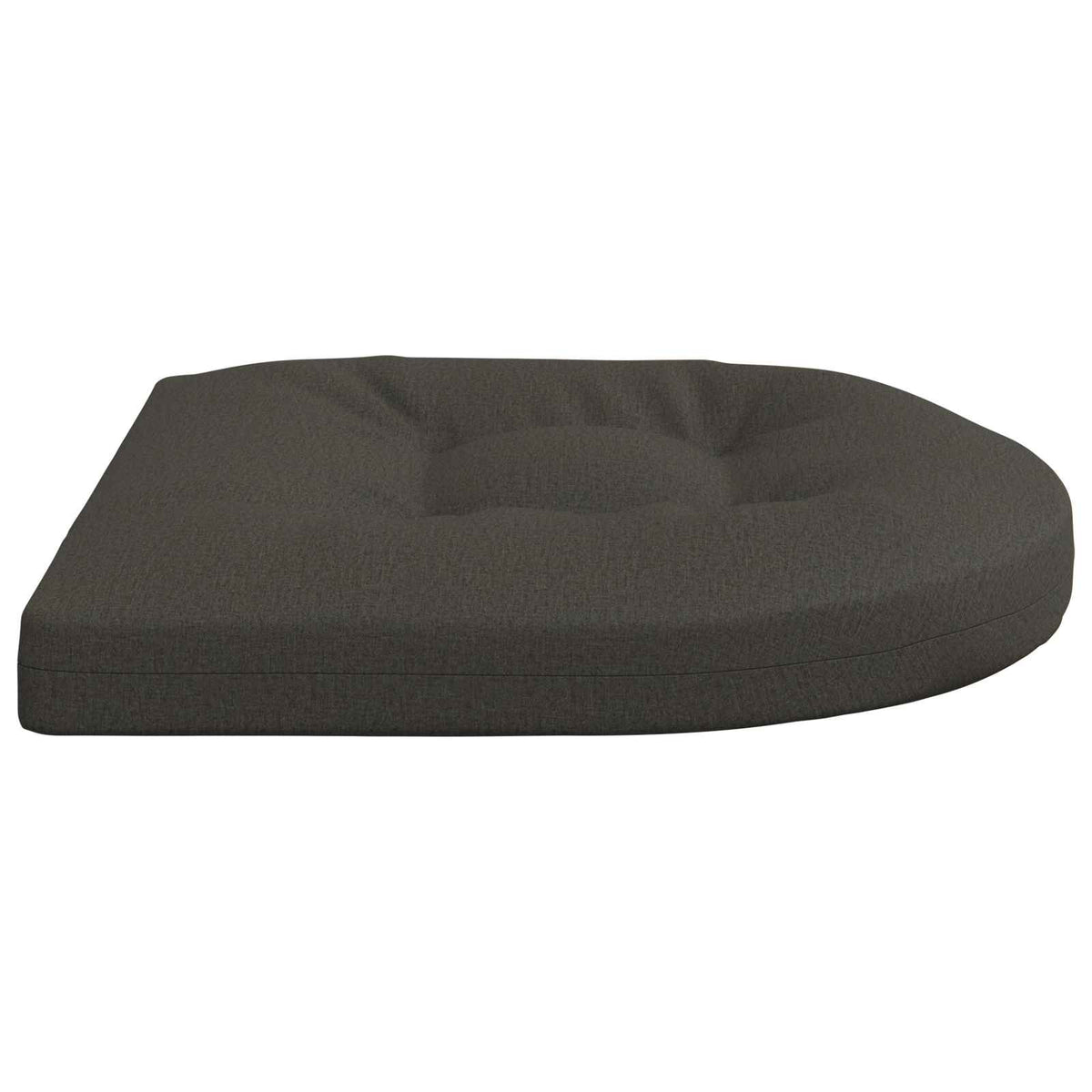 4-Piece Seat Cushions 4 pcs 100% Polyester Anthracite
