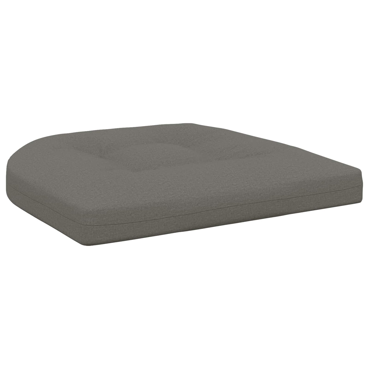 4-Piece Seat Cushions 4 pcs 100% Polyester Grey 40 x 40 x 5 cm