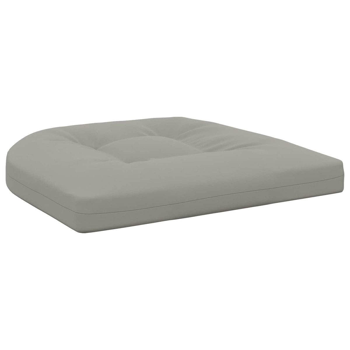 4-Piece Seat Cushions 4 pcs 100% Polyester Grey 40 x 40 x 5 cm