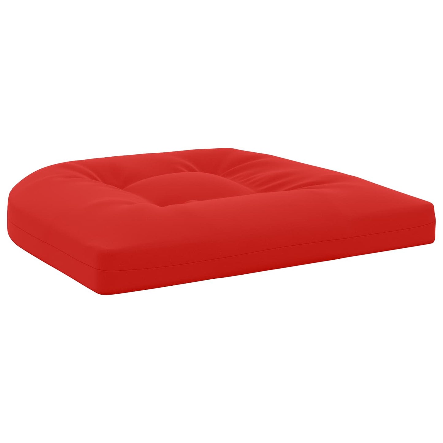 4-Piece Seat Cushions 4 pcs 100% Polyester Red 40 x 40 x 5 cm