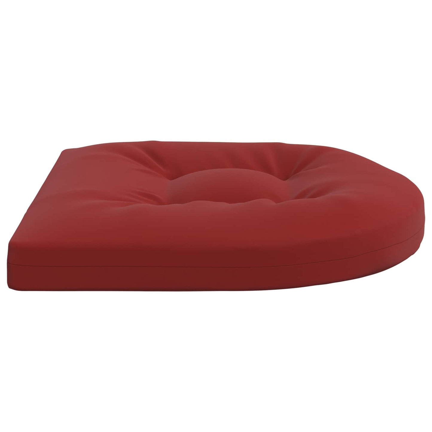 4-Piece Seat Cushions 4 pcs 100% Polyester Wine Red