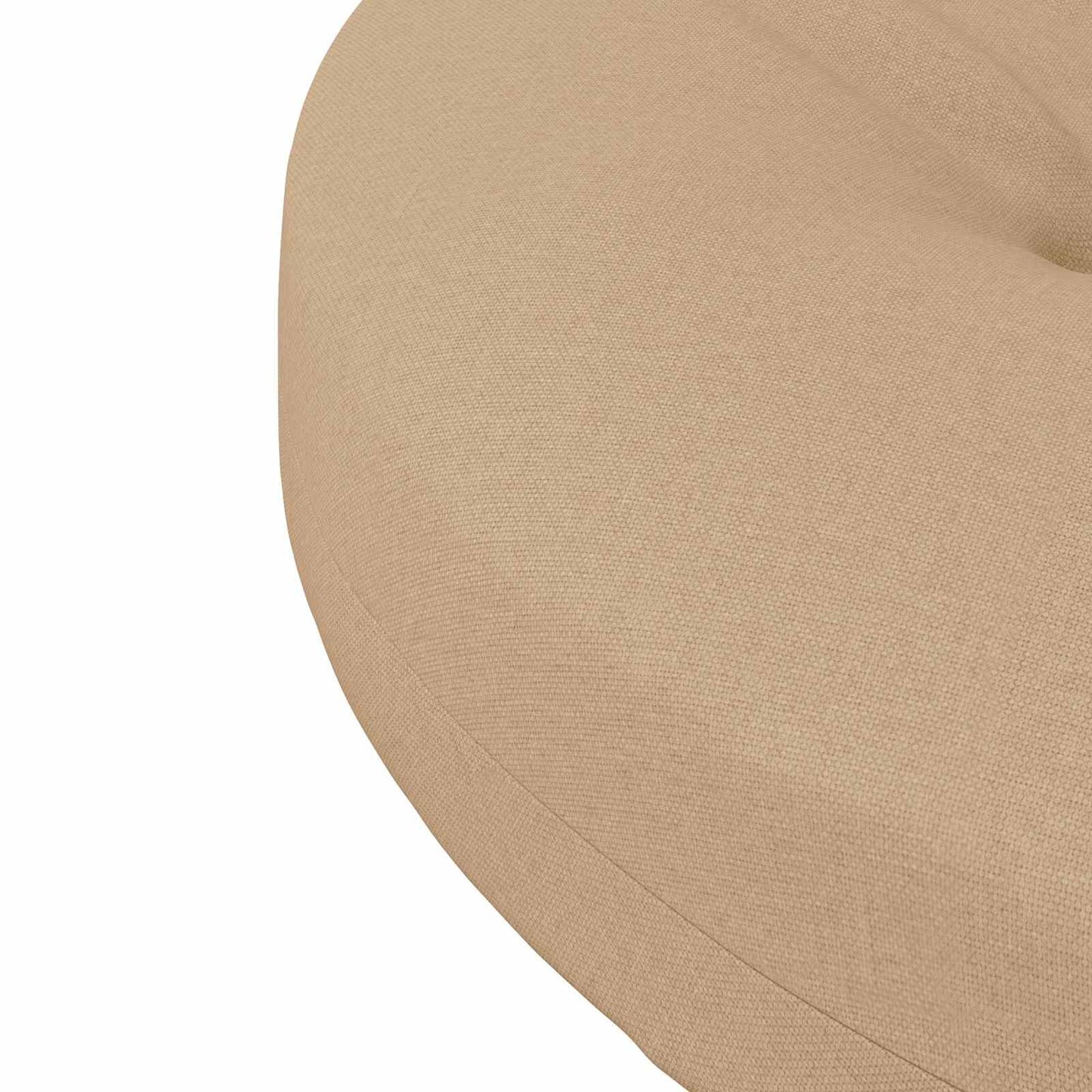 4-Piece Seat Cushions 4 pcs 100% Polyester Sand 45 x 45 x 5 cm