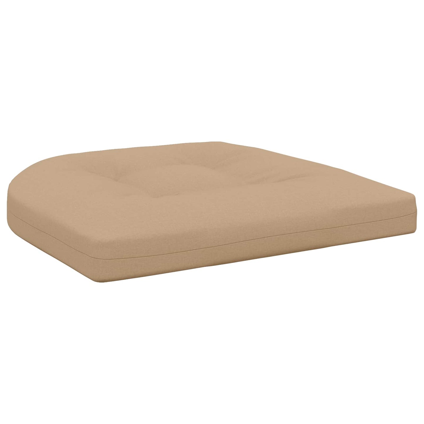 4-Piece Seat Cushions 4 pcs 100% Polyester Sand 45 x 45 x 5 cm