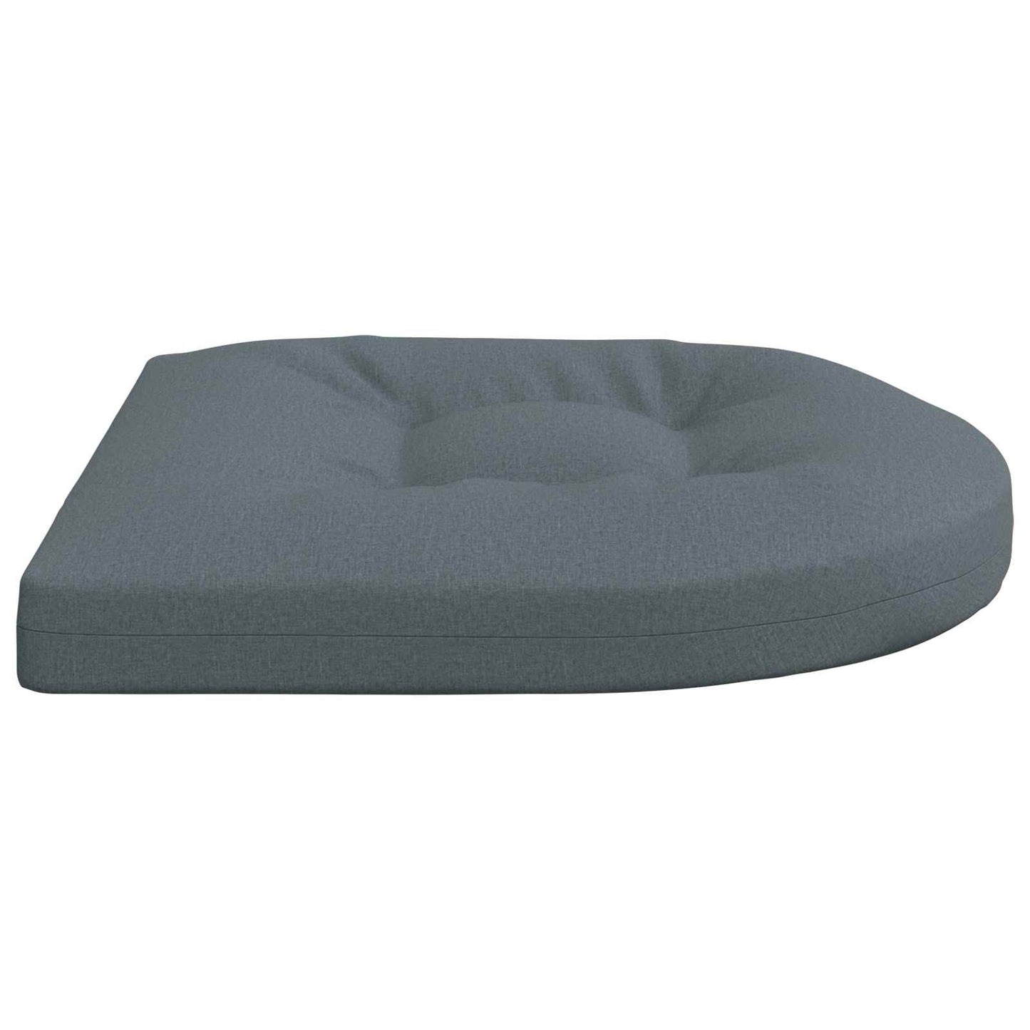 4-Piece Seat Cushions 4 pcs 100% Polyester Blue 45 x 45 x 5 cm