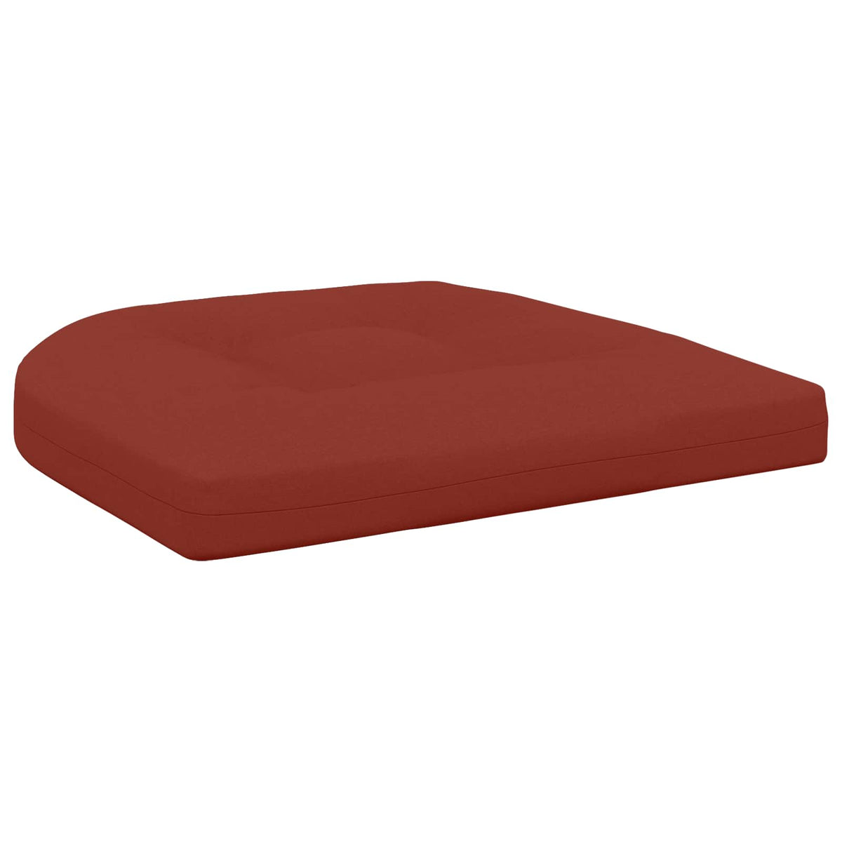 4-Piece Seat Cushions 4 pcs 100% Polyester Red 45 x 45 x 5 cm