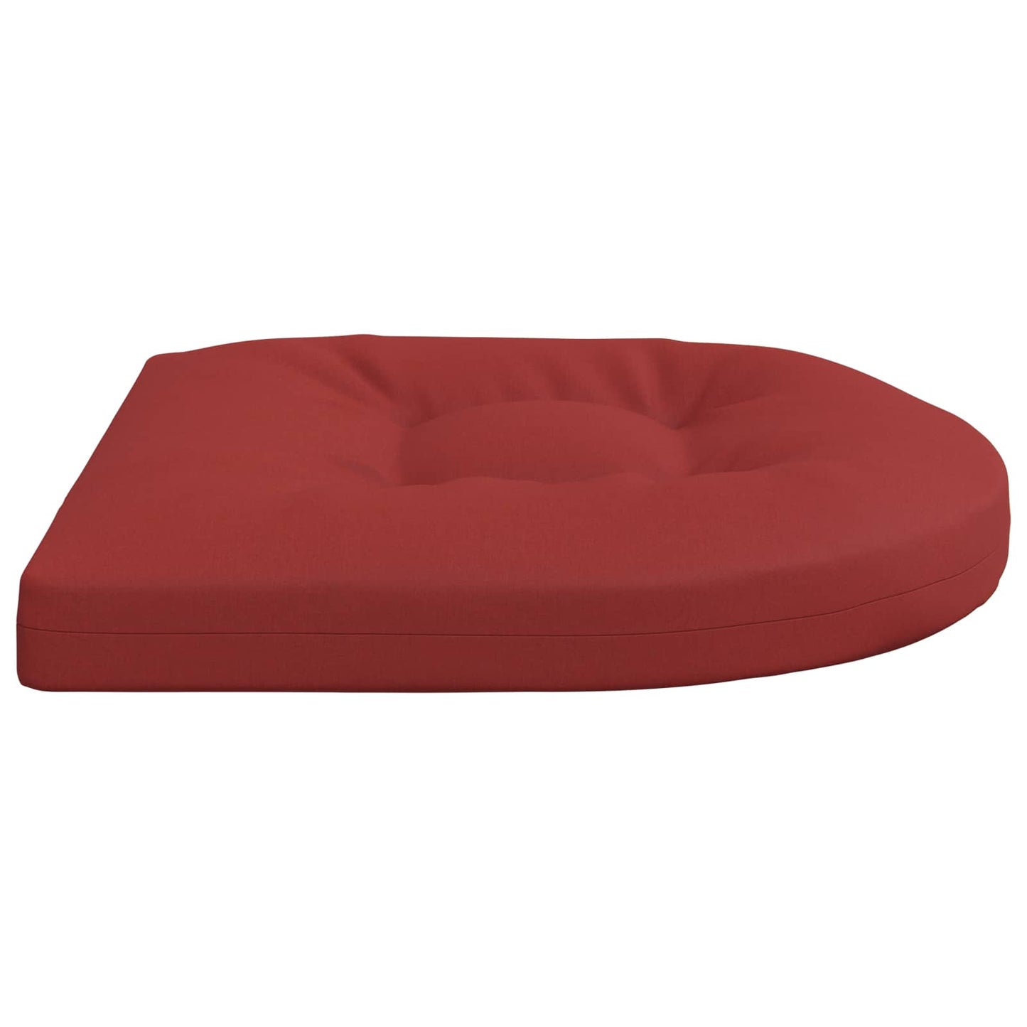 4-Piece Seat Cushions 4 pcs 100% Polyester Red 45 x 45 x 5 cm