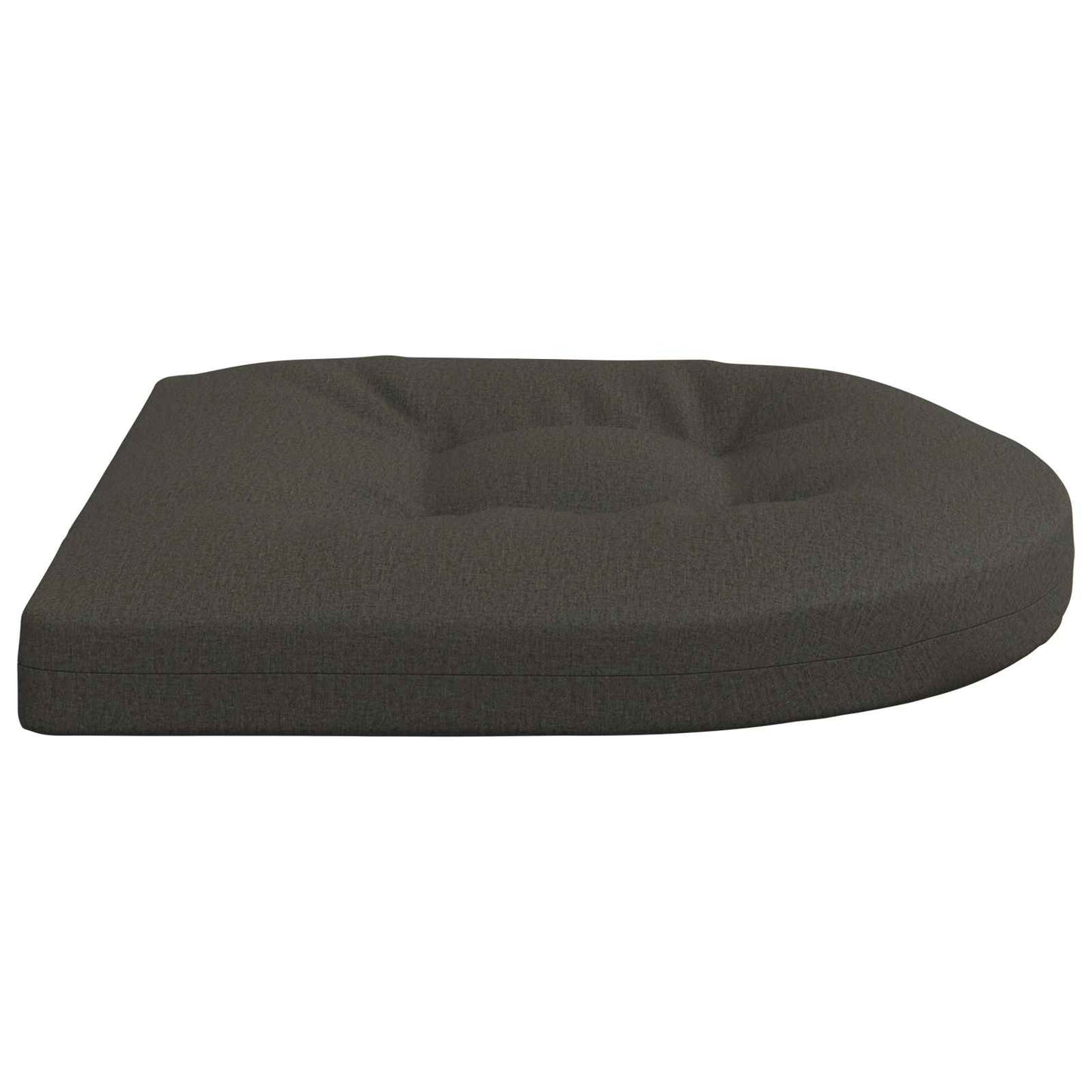 4-Piece Seat Cushions 4 pcs 100% Polyester Anthracite