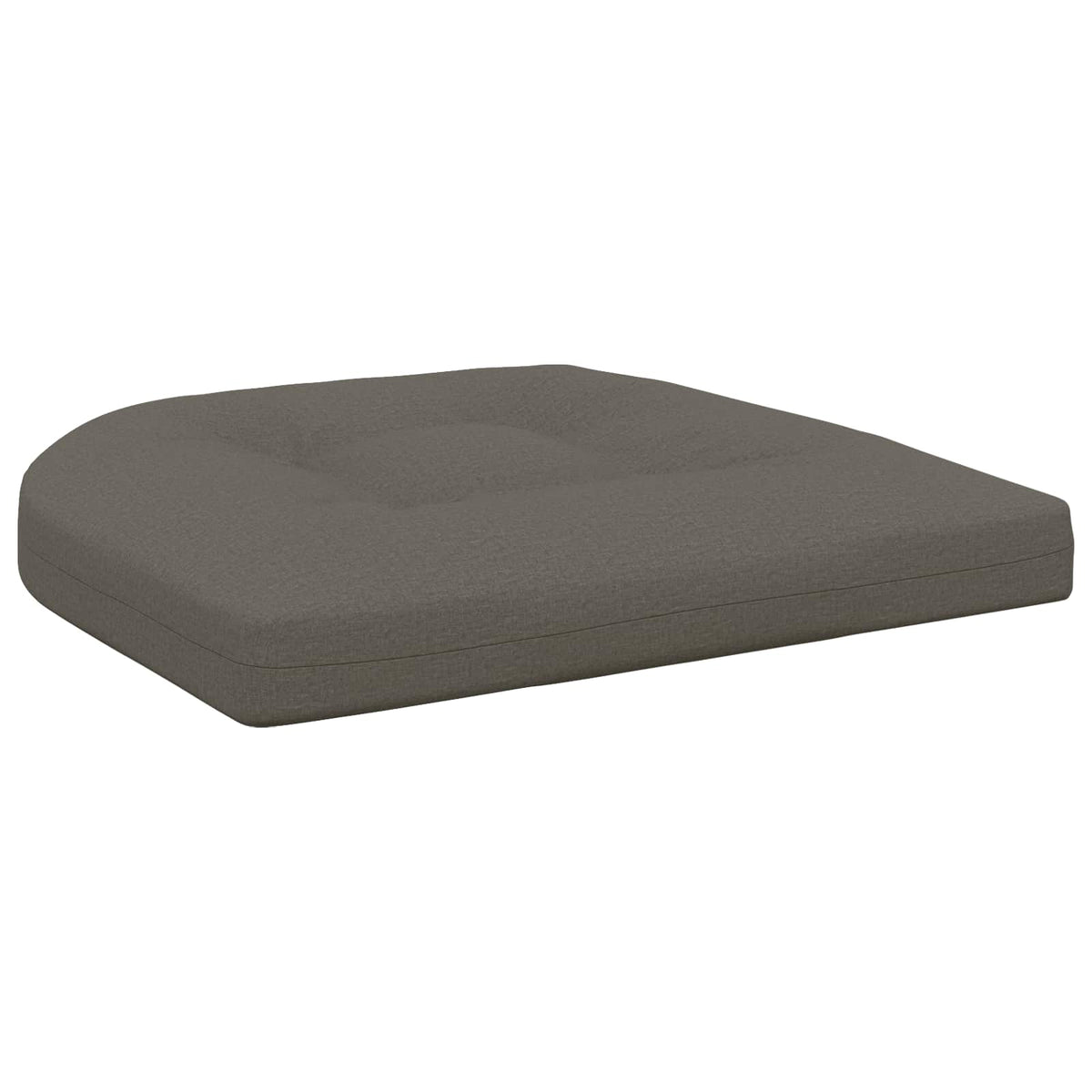 4-Piece Seat Cushions 4 pcs 100% Polyester Grey 45 x 45 x 5 cm