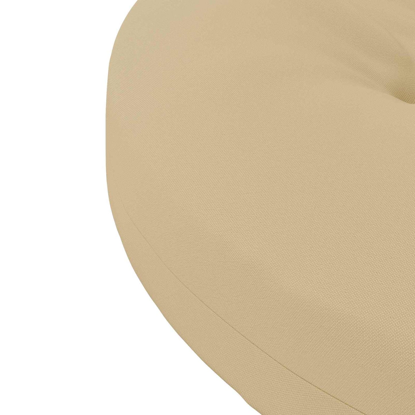 4-Piece Seat Cushions 4 pcs 100% Polyester Beige 45 x 45 x 5 cm