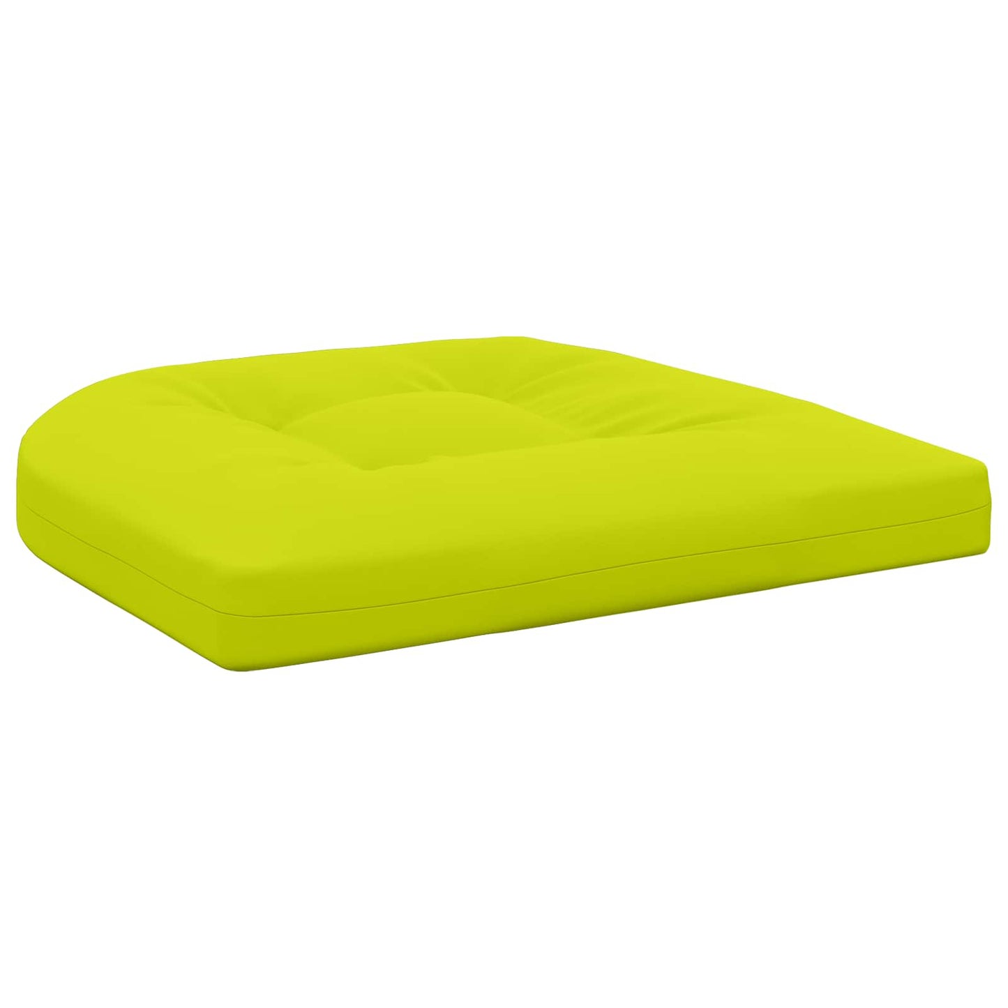 4-Piece Seat Cushions 4 pcs 100% Polyester Bright Green