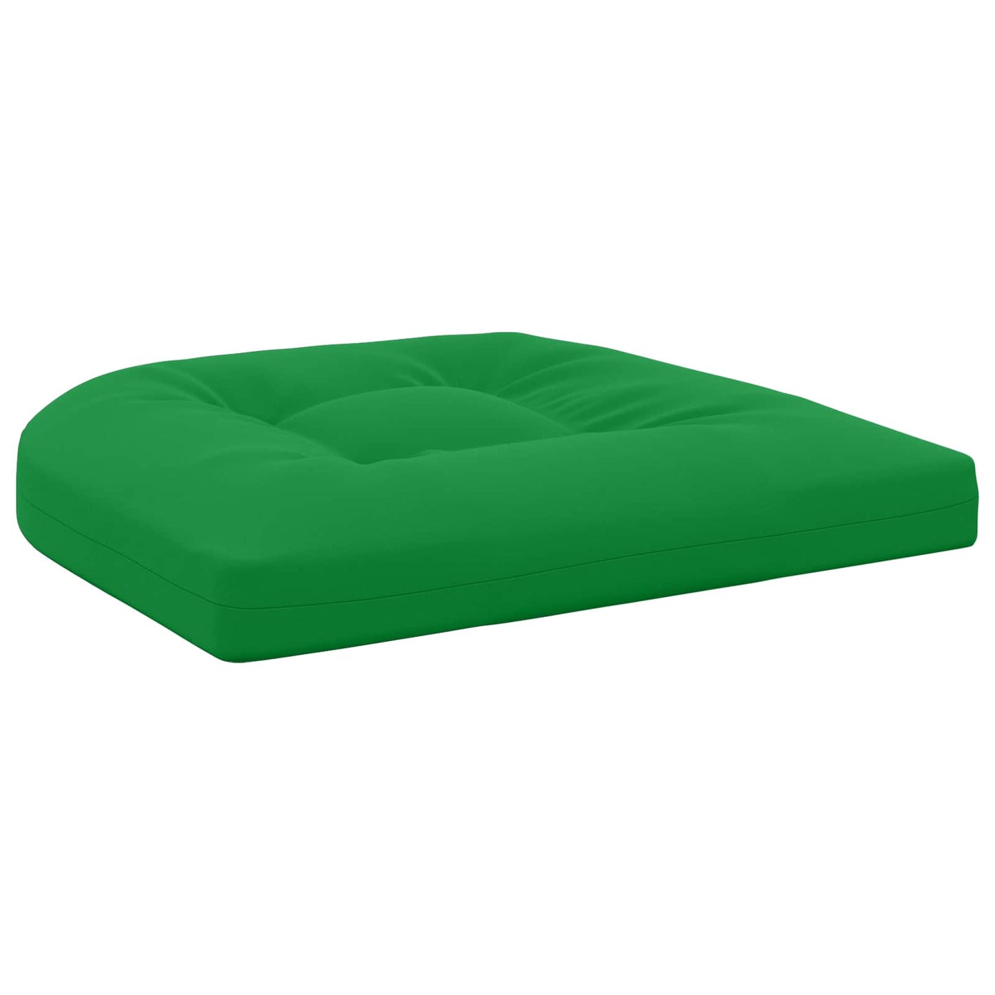 4-Piece Seat Cushions 4 pcs 100% Polyester Green 45 x 45 x 5 cm