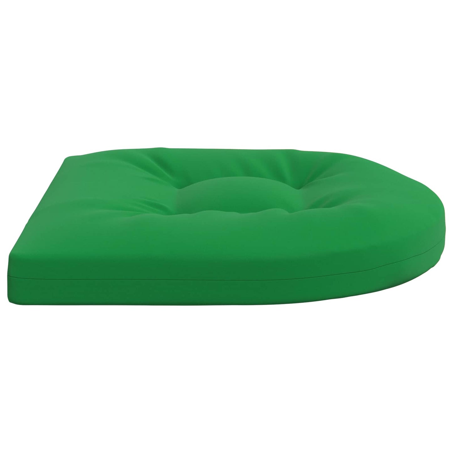 4-Piece Seat Cushions 4 pcs 100% Polyester Green 45 x 45 x 5 cm