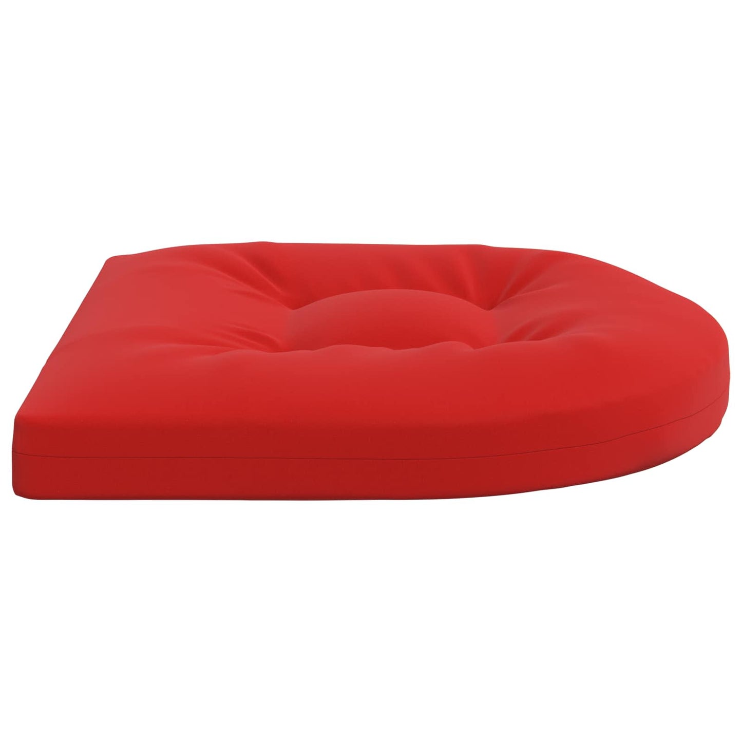 4-Piece Seat Cushions 4 pcs 100% Polyester Red 45 x 45 x 5 cm