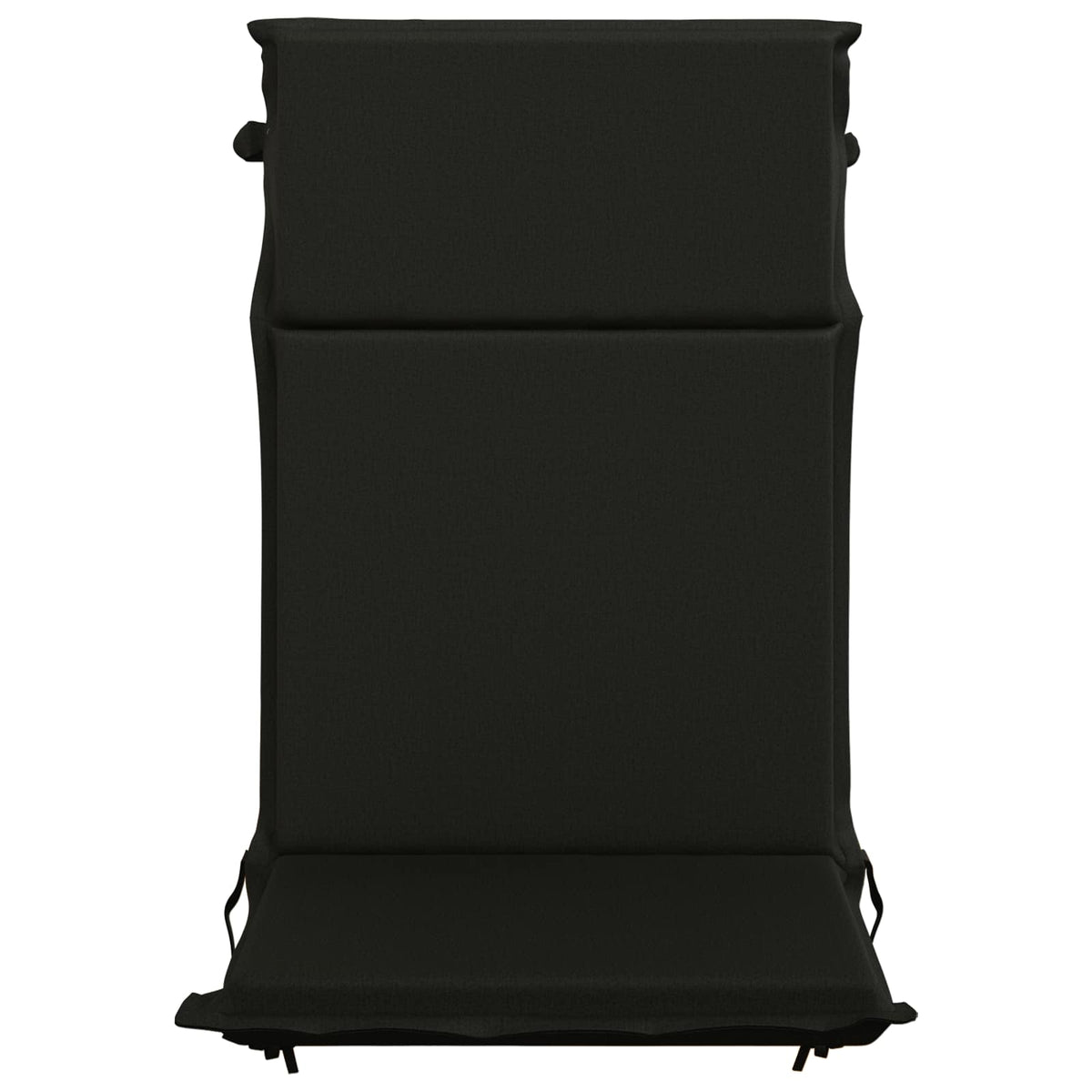 High Back Chair Cushion GEMERT 6 pcs 100% Polyester Black