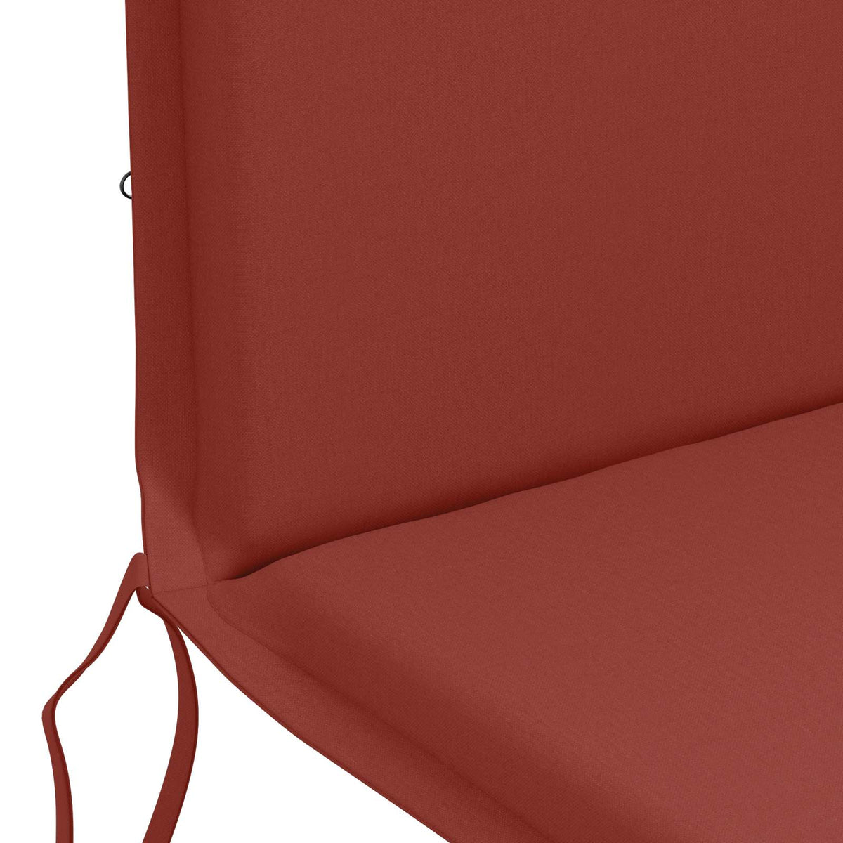 High Back Chair Cushion GEMERT 6 pcs 100% Polyester Red