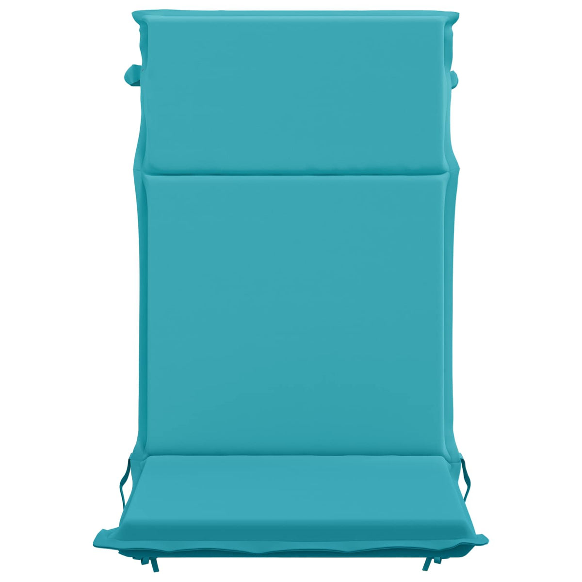 High Back Chair Cushion GEMERT 2 pcs 100% Polyester Turquoise
