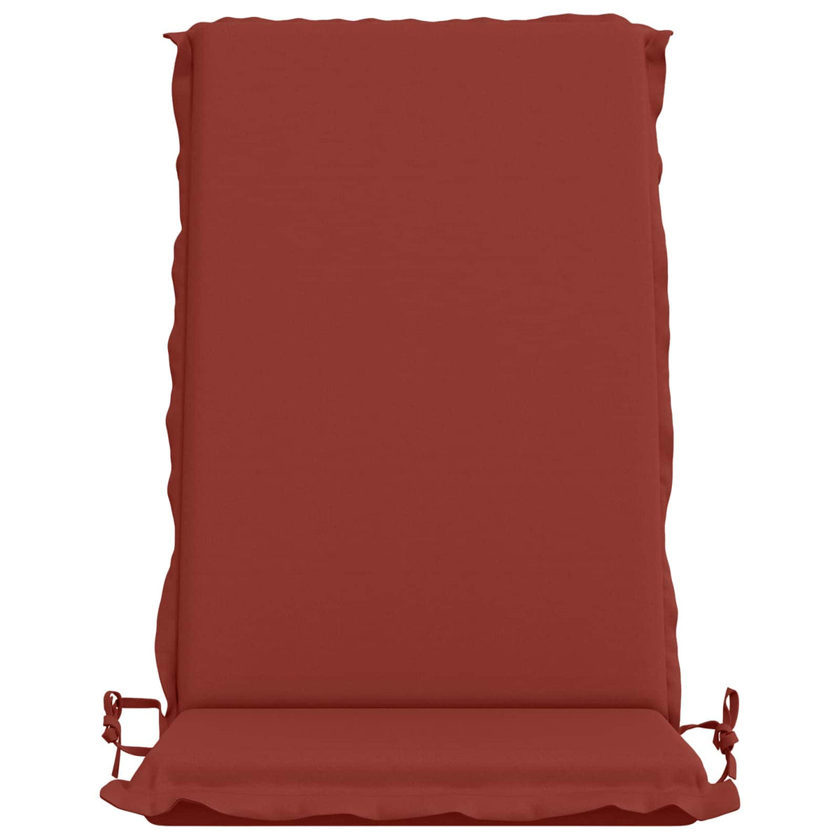 High Back Chair Cushion GEMERT 2 pcs 100% Polyester Red
