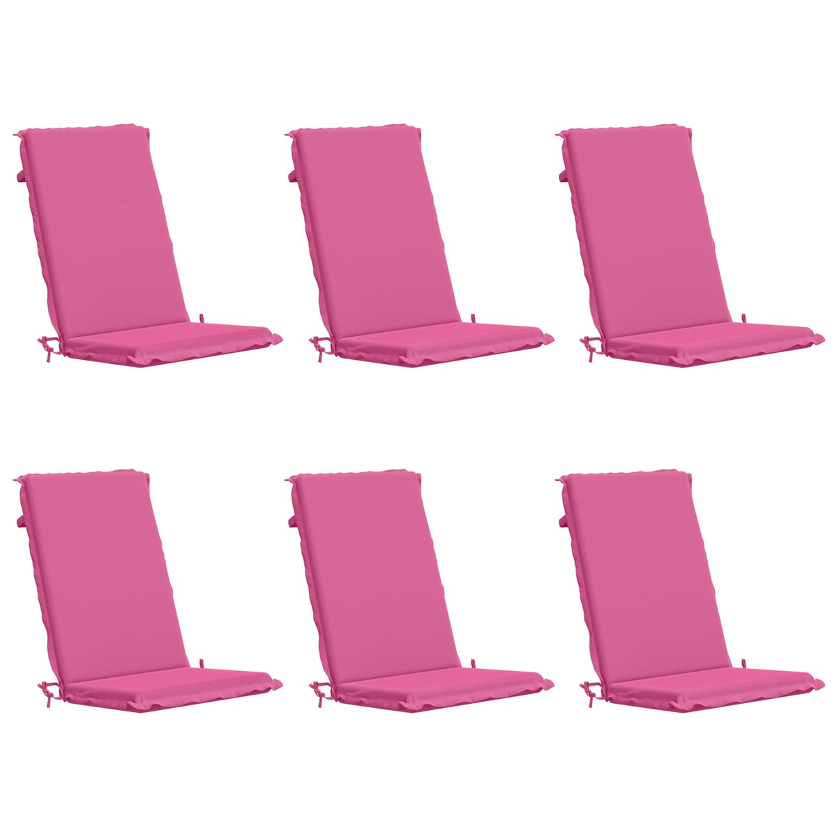 6-Piece High Back Bhair Cushions GEMERT 6 pcs 100% Polyester