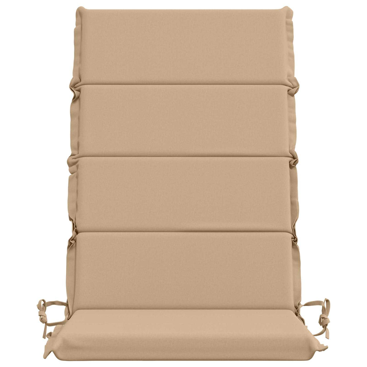 2-Piece High Back Bhair Cushions GEMERT 100% Polyester Sand