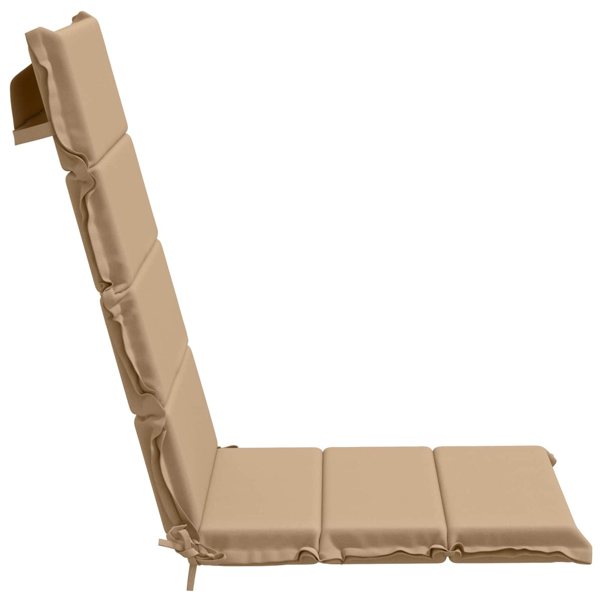 2-Piece High Back Bhair Cushions GEMERT 100% Polyester Sand
