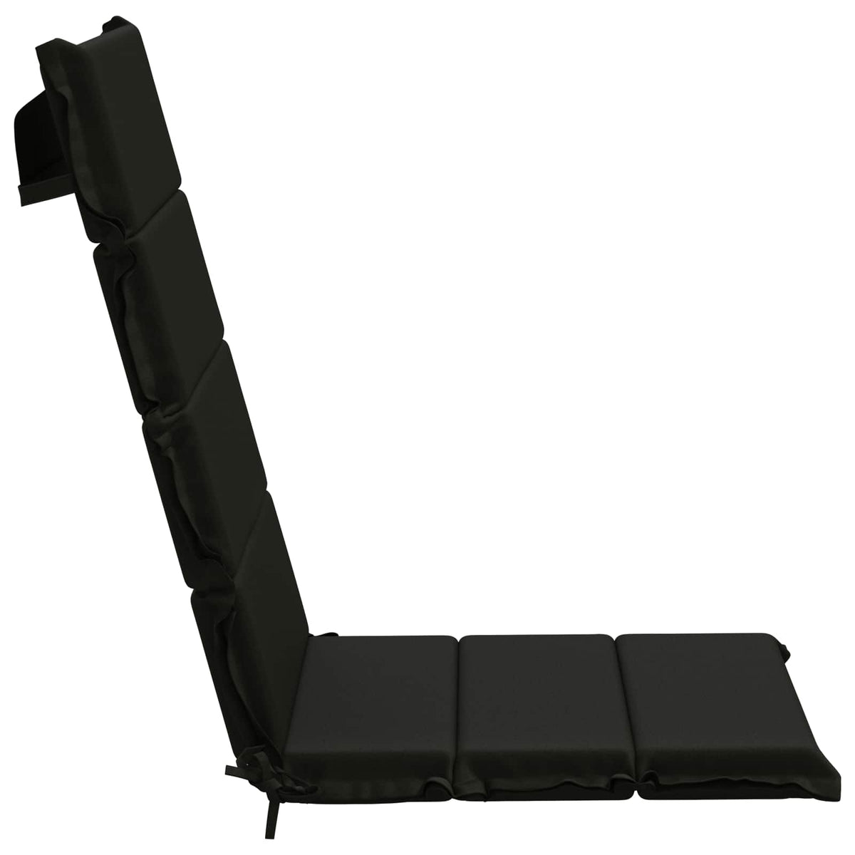4-Piece High Back Bhair Cushions GEMERT 100% Polyester Black