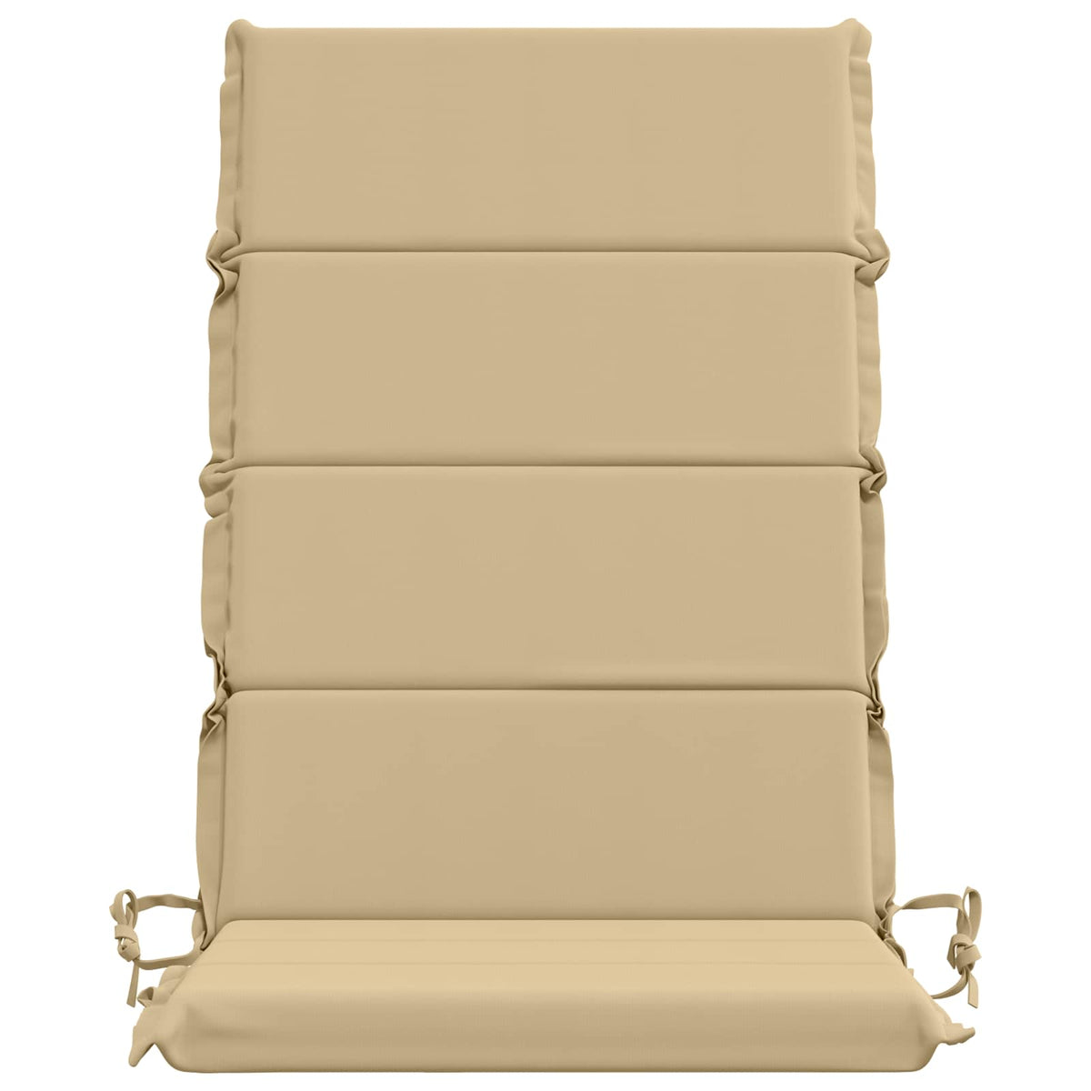 2-Piece High Back Bhair Cushions GEMERT 100% Polyester Beige