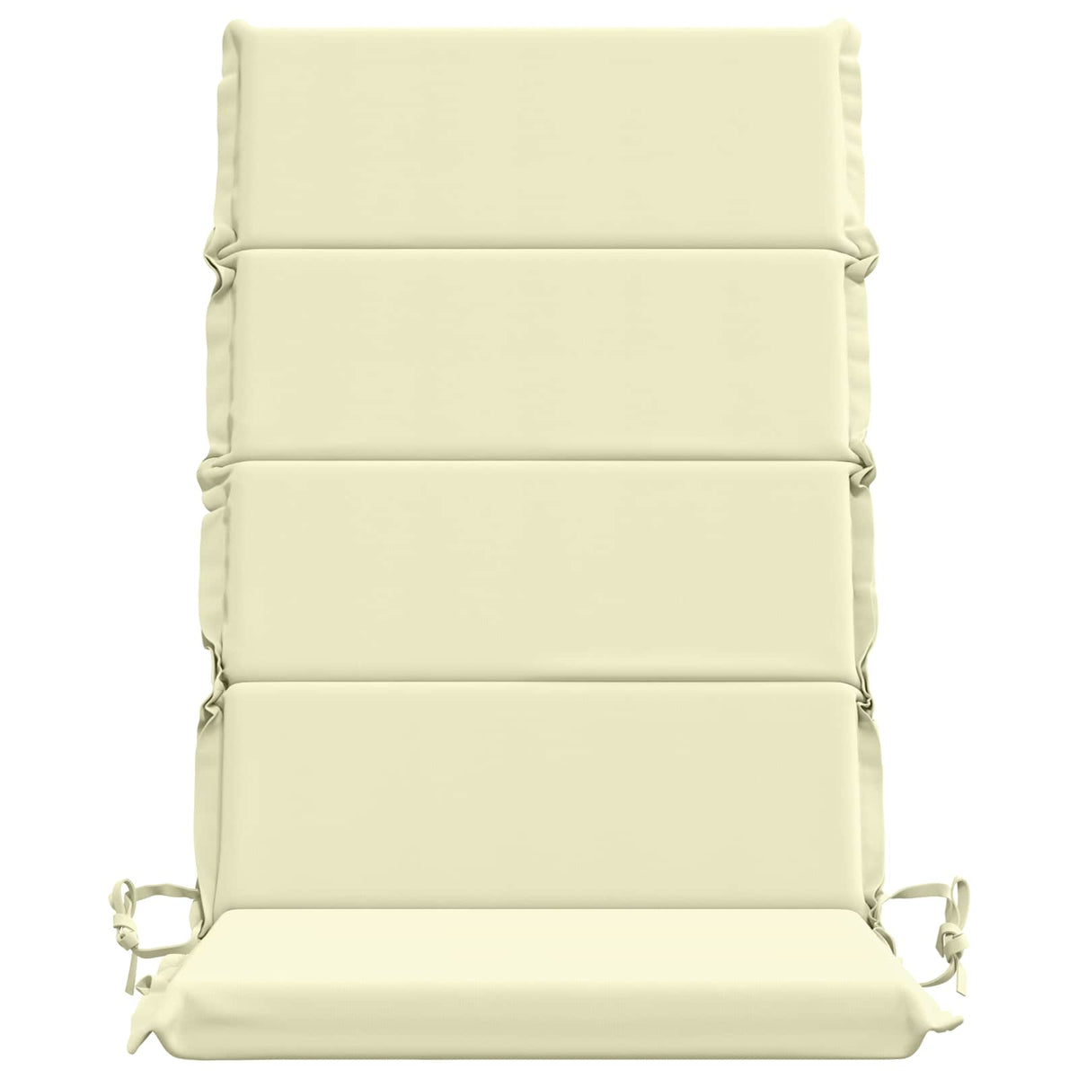 2-Piece High Back Bhair Cushions GEMERT 100% Polyester Cream