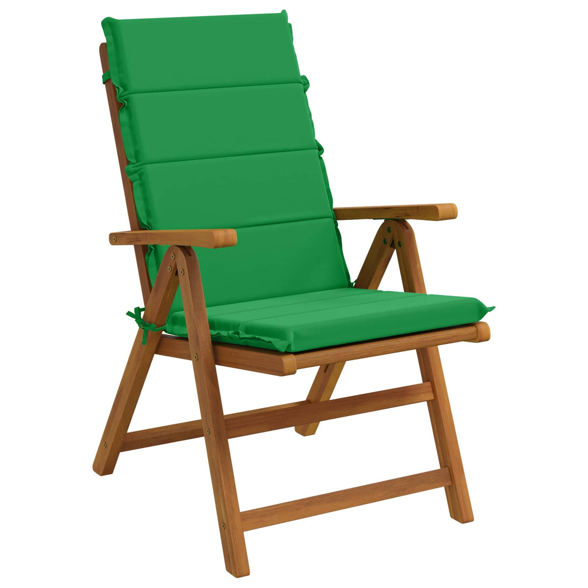 High Back Chair Cushion GEMERT 4 pcs 100% Polyester Green