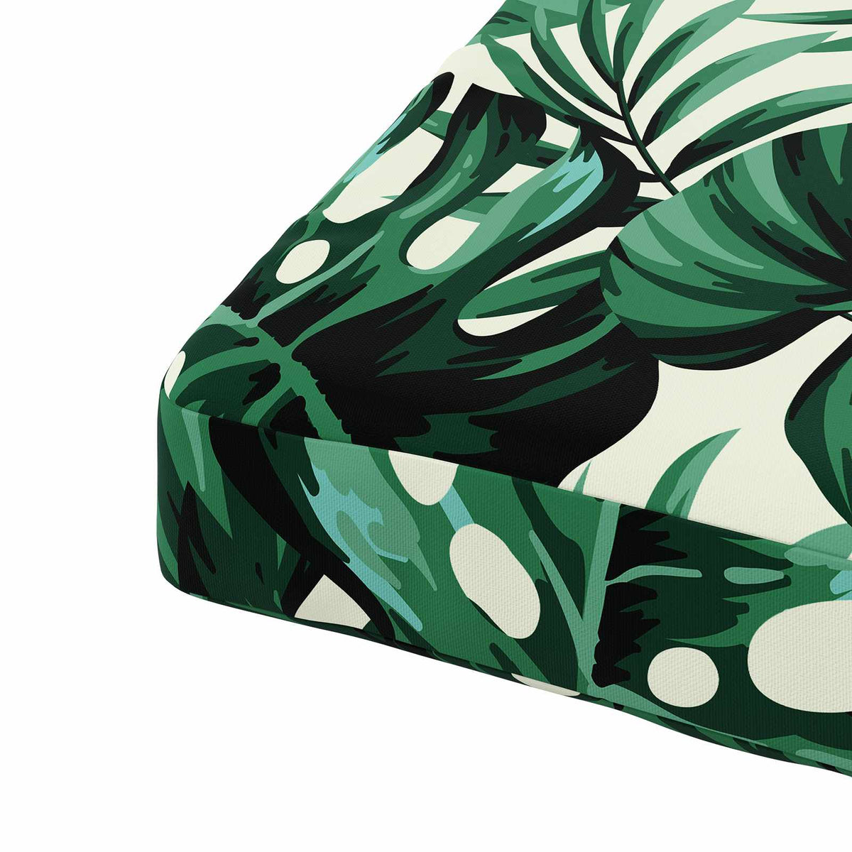 4-Piece Seat Cushions VUGHT 4 pcs 100% Polyester Leaf Pattern