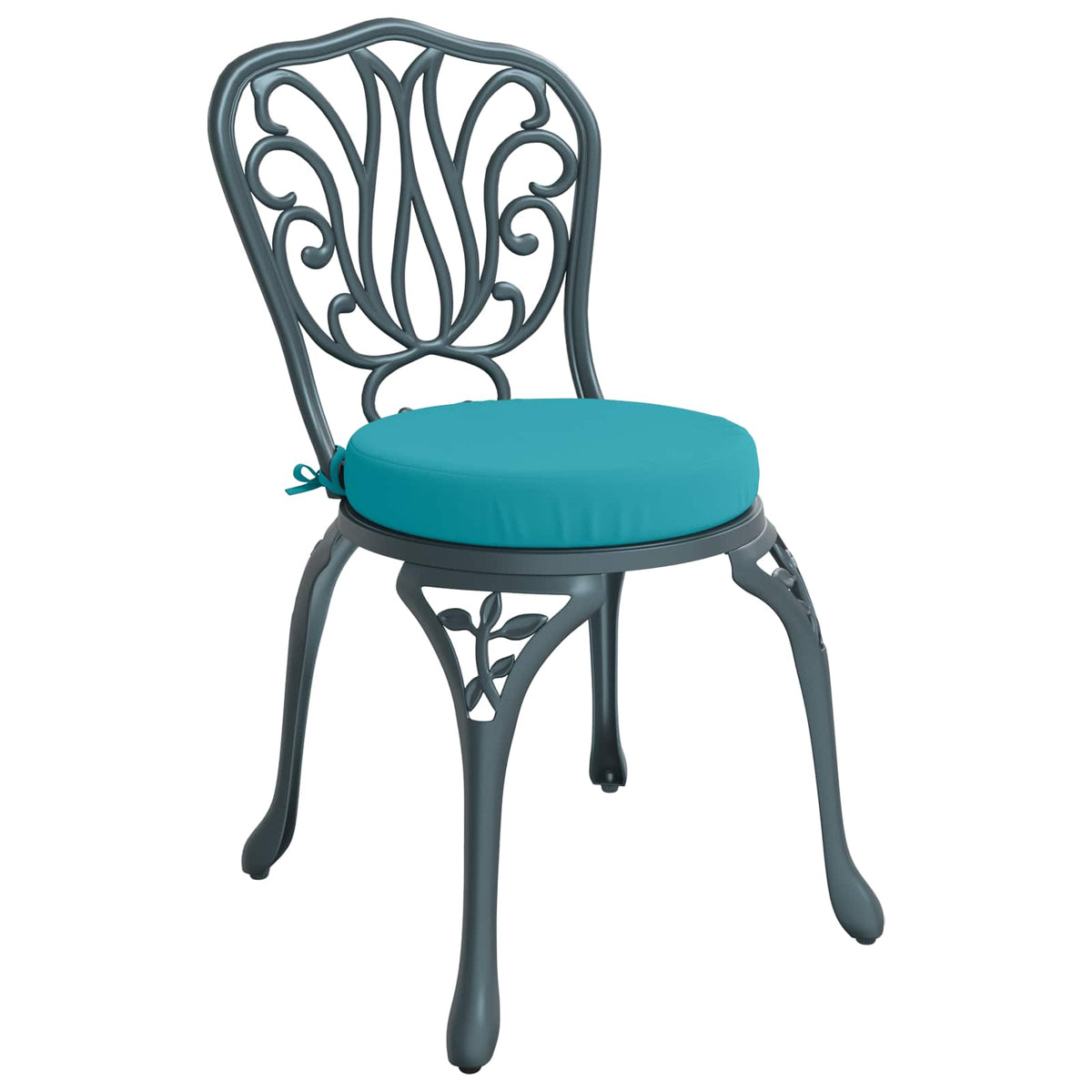4-Piece Seat Cushions SOEST 4 pcs 100% Polyester Turquoise