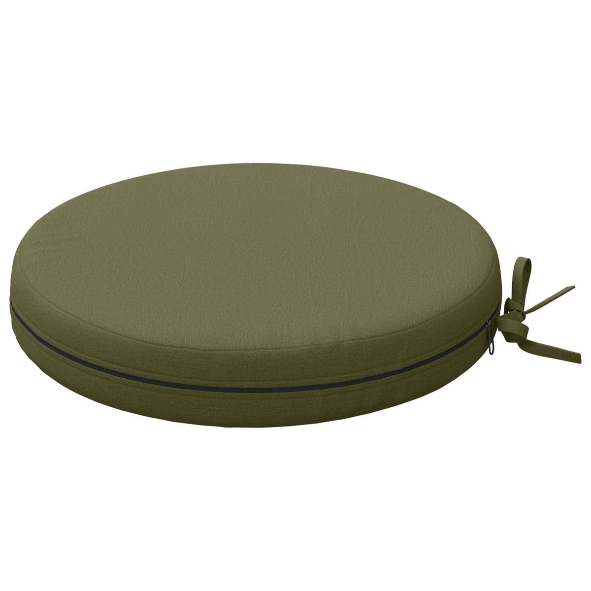 Seat Cushions SOEST 4 pcs 100% Polyester Olive Green