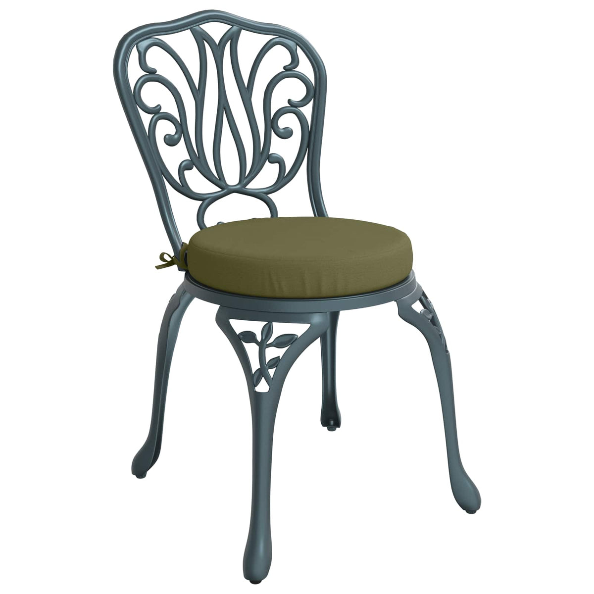 Seat Cushions SOEST 4 pcs 100% Polyester Olive Green
