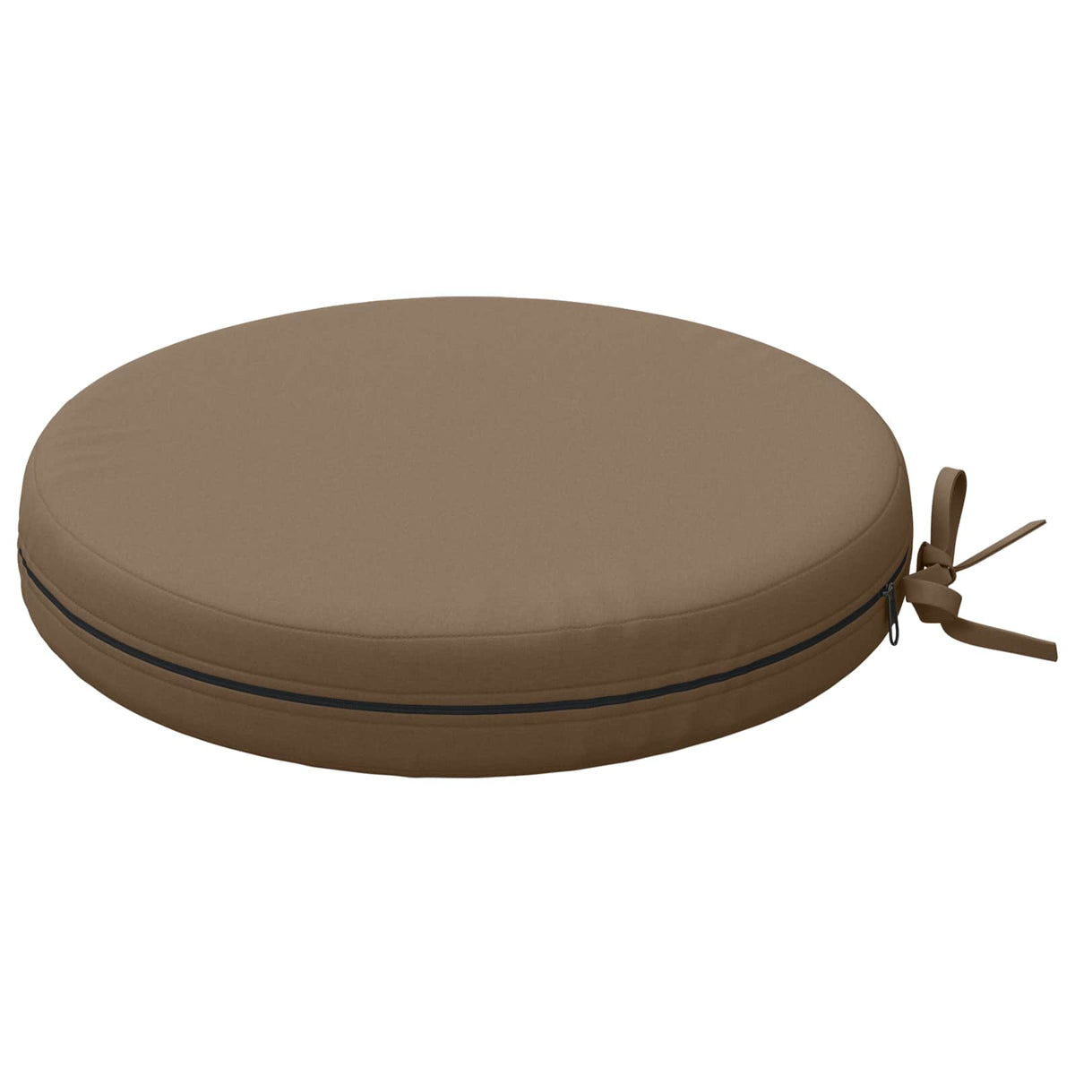 4-Piece Seat Cushions SOEST 4 pcs 100% Polyester Taupe