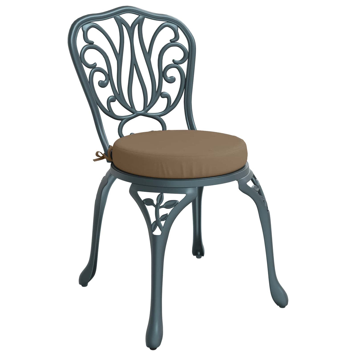 4-Piece Seat Cushions SOEST 4 pcs 100% Polyester Taupe