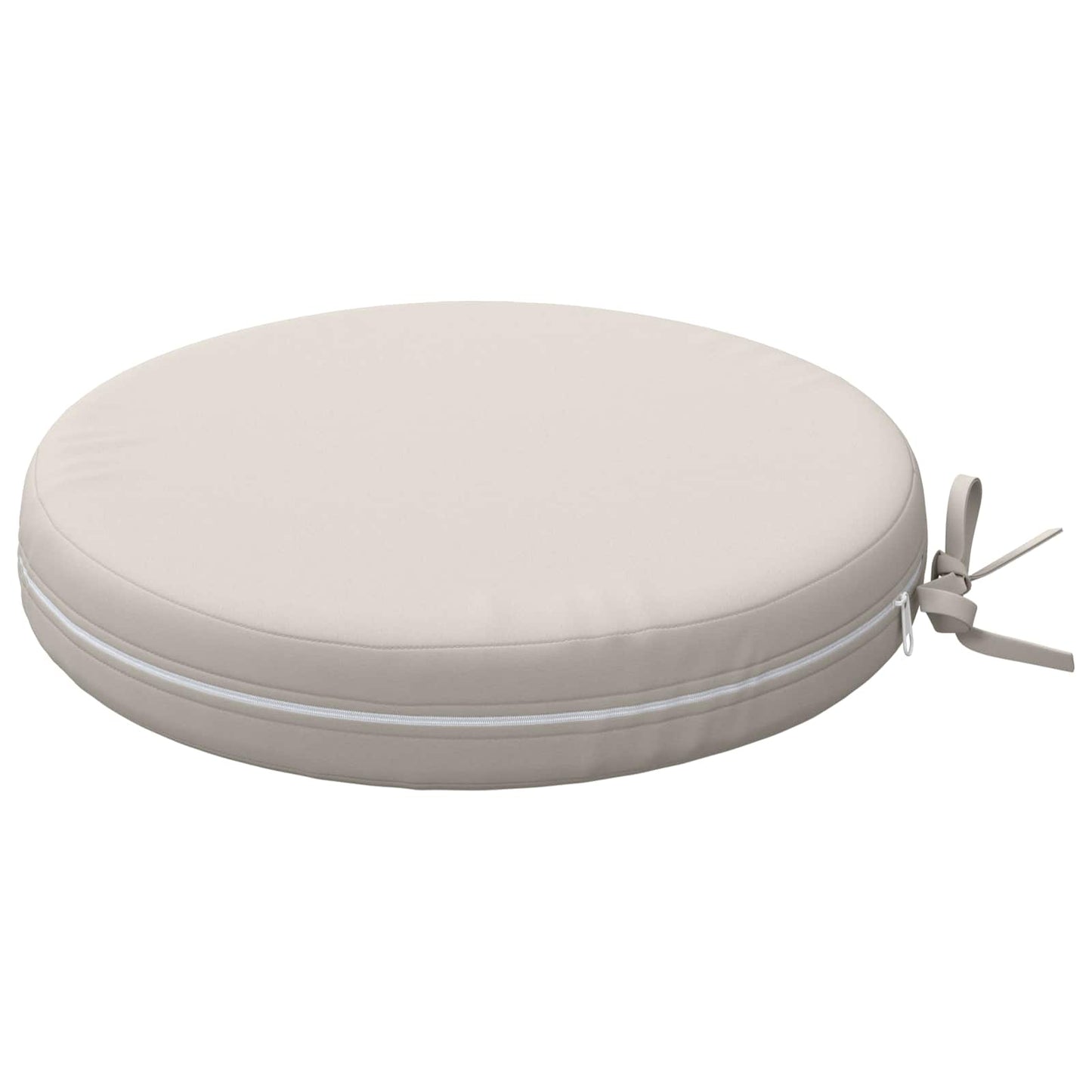 4-Piece Seat Cushions SOEST 4 pcs 100% Polyester White