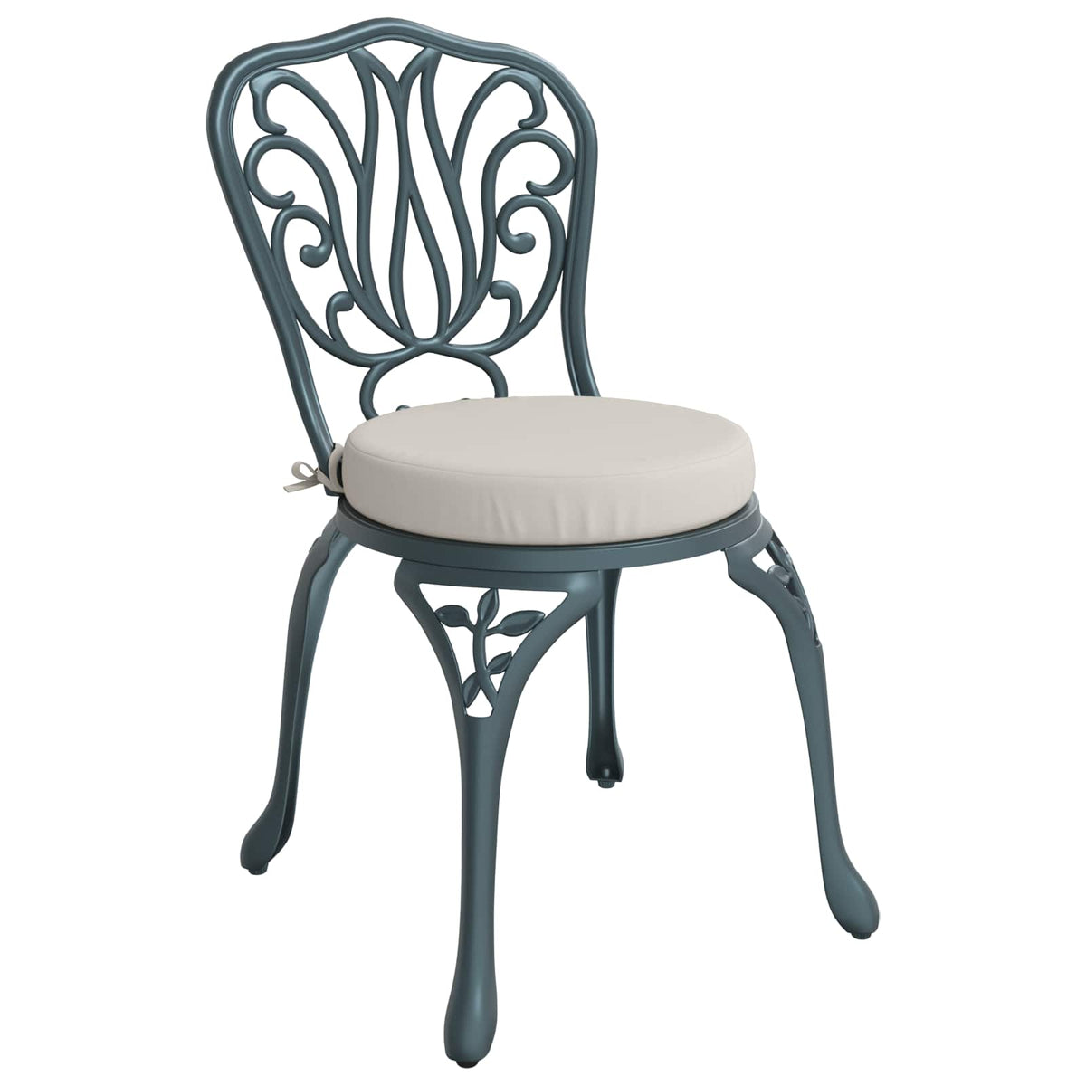 4-Piece Seat Cushions SOEST 4 pcs 100% Polyester White