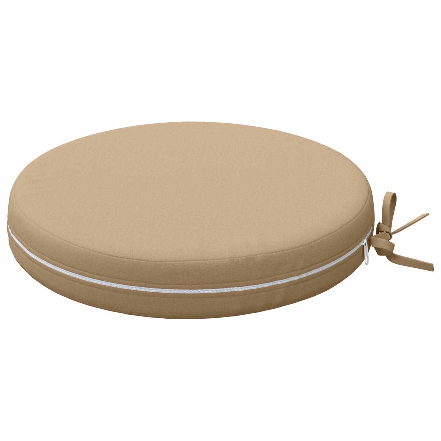 4-Piece Seat Cushions SOEST 4 pcs 100% Polyester Sand