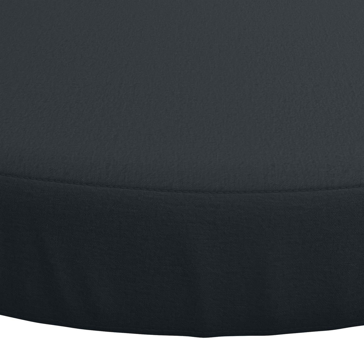 Seat Cushions SOEST 4 pcs 100% Polyester Dark Blue Ø 40 x 7 cm