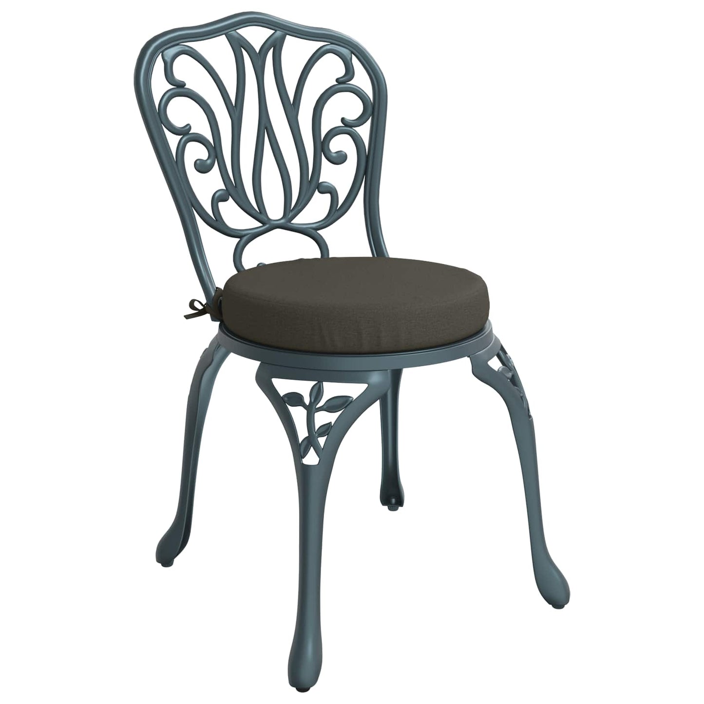 4-Piece Seat Cushions SOEST 4 pcs 100% Polyester Anthracite