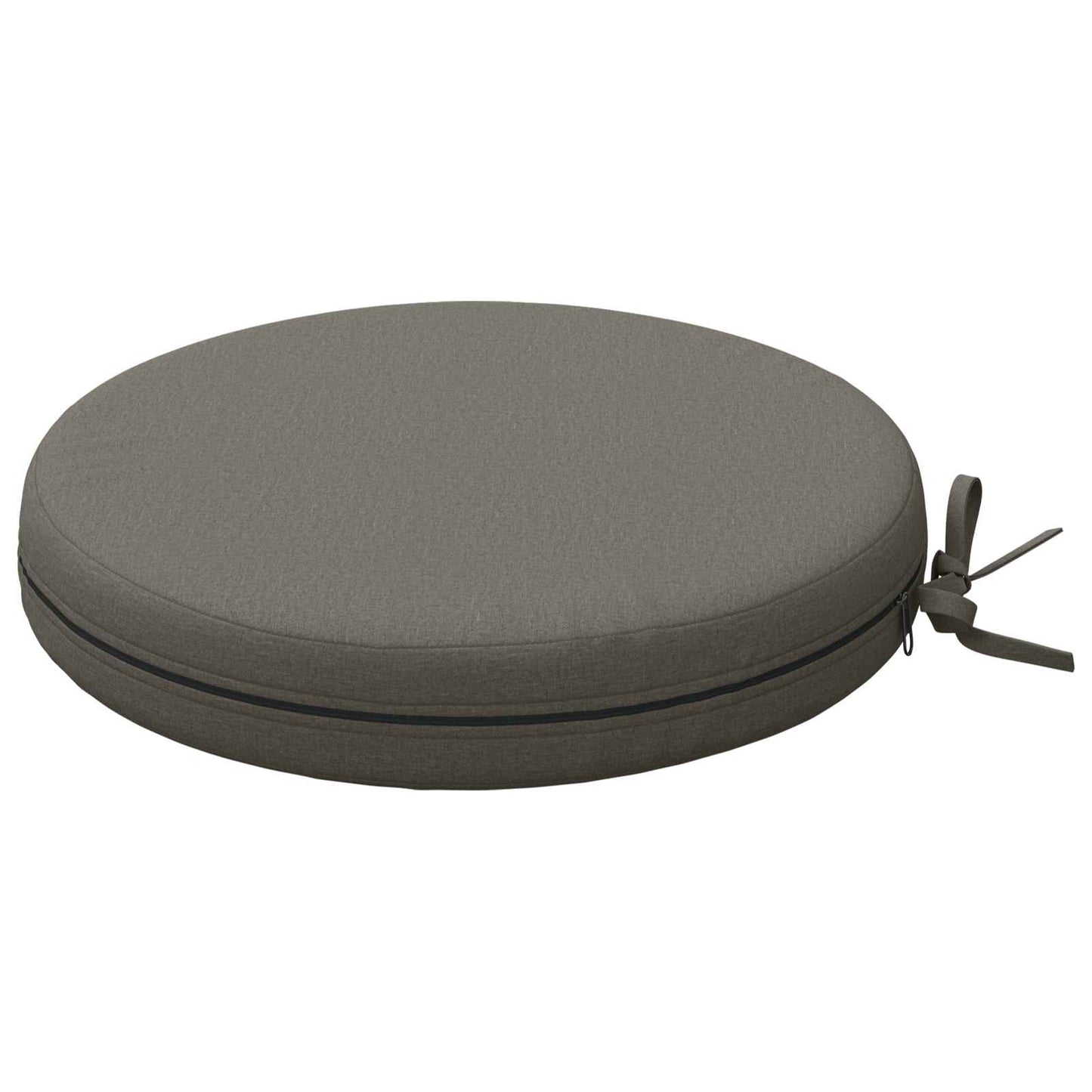 4-Piece Seat Cushions SOEST 4 pcs 100% Polyester Grey