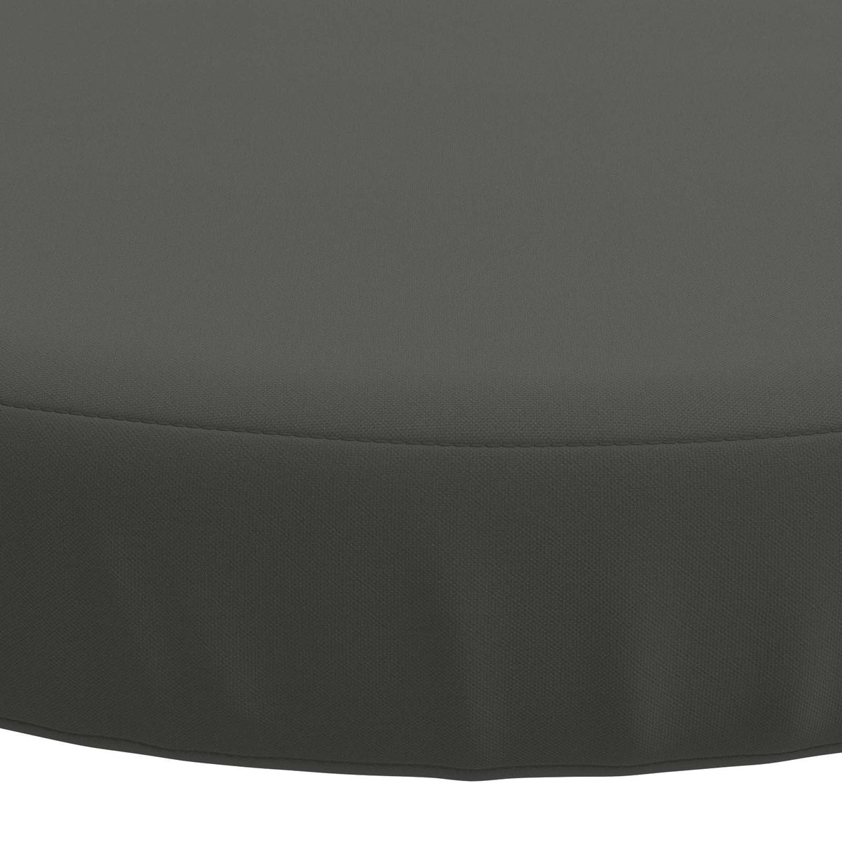 Seat Cushions SOEST 4 pcs 100% Polyester Anthracite Ø 40 x 7 cm