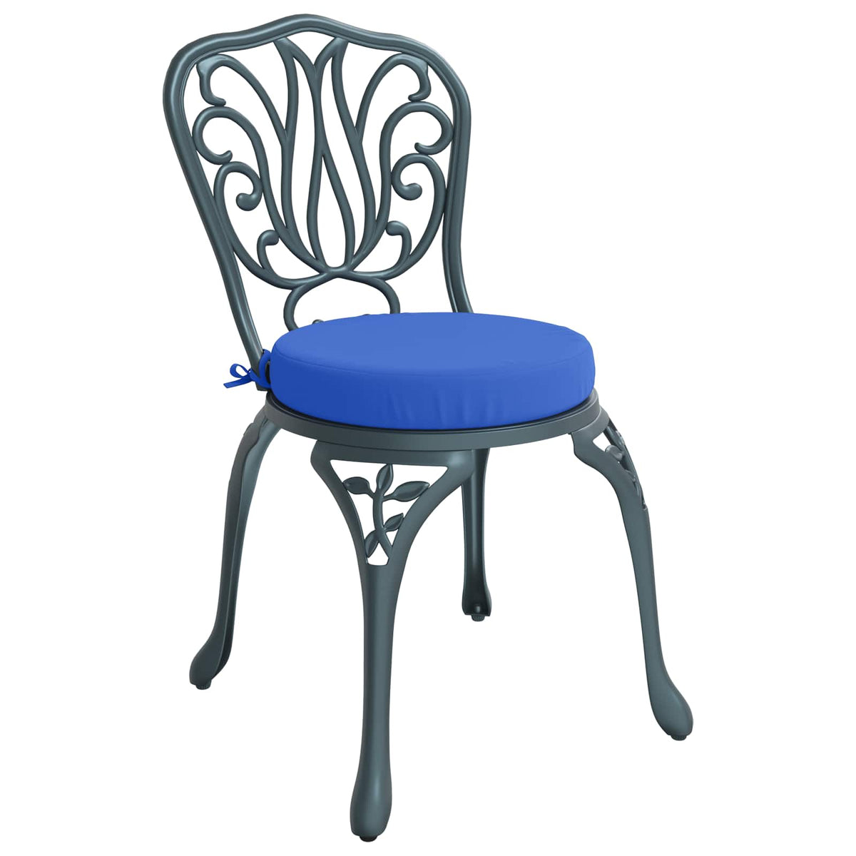 4-Piece Seat Cushions SOEST 4 pcs 100% Polyester Royal Blue